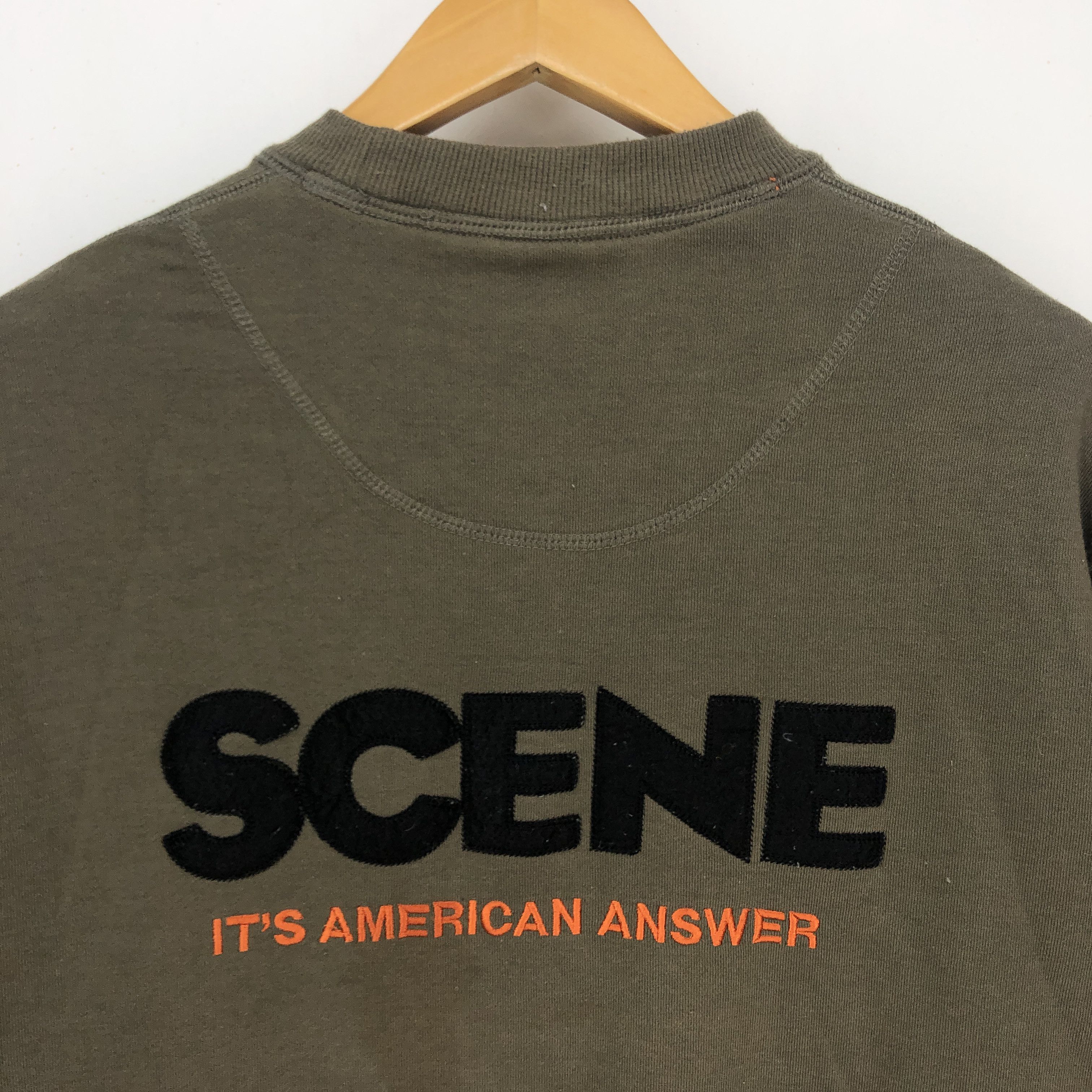 Other SCENE AMERICAN ANSWER Crew Neck Sweatshirt #1106-38 Size US M / EU 48-50 / 2 - 2 Thumbnail