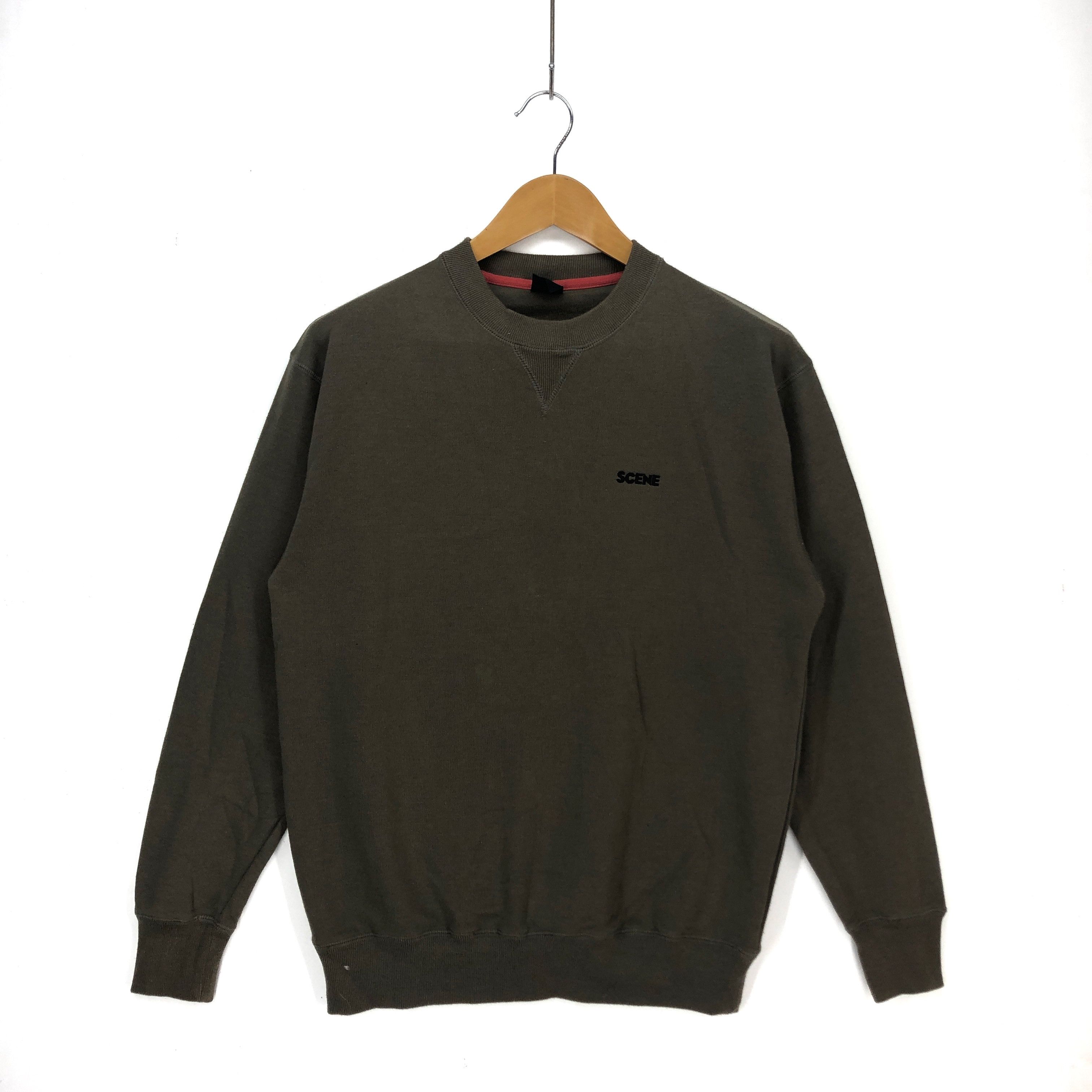 Other SCENE AMERICAN ANSWER Crew Neck Sweatshirt #1106-38 Size US M / EU 48-50 / 2 - 3 Thumbnail
