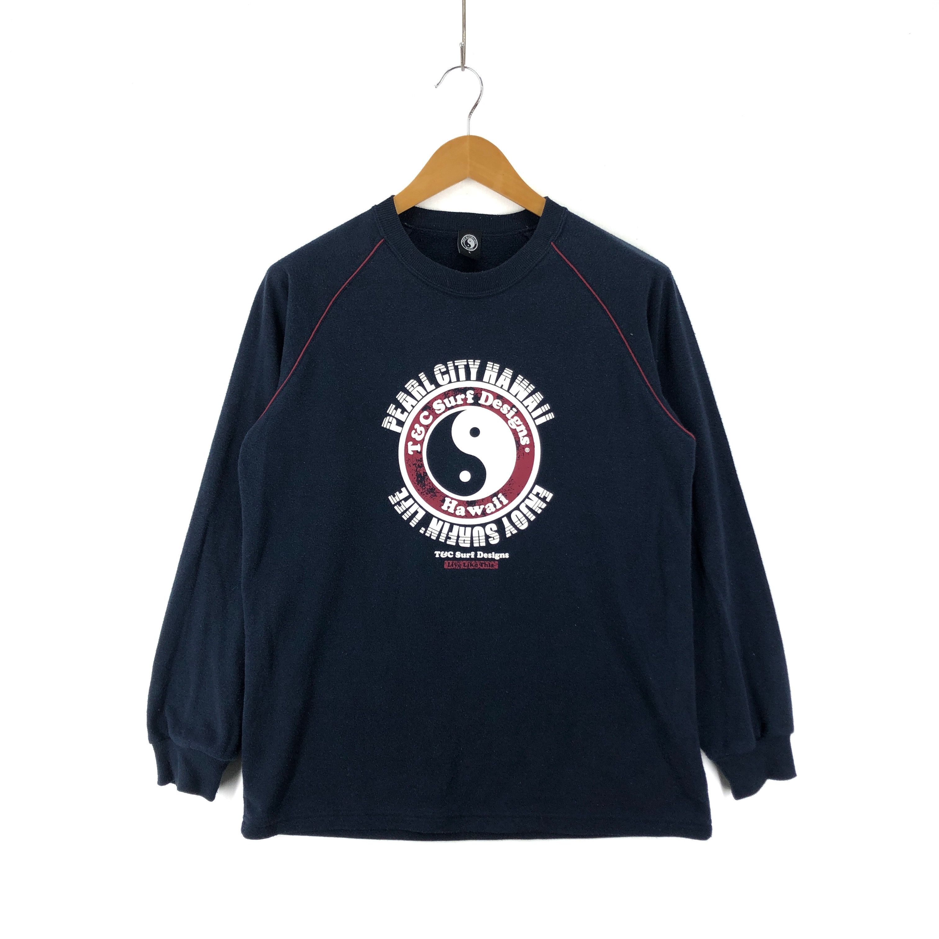 Other T & C SURF Crew Neck Sweatshirt #1947-57 Size US S / EU 44-46 / 1 - 1 Thumbnail
