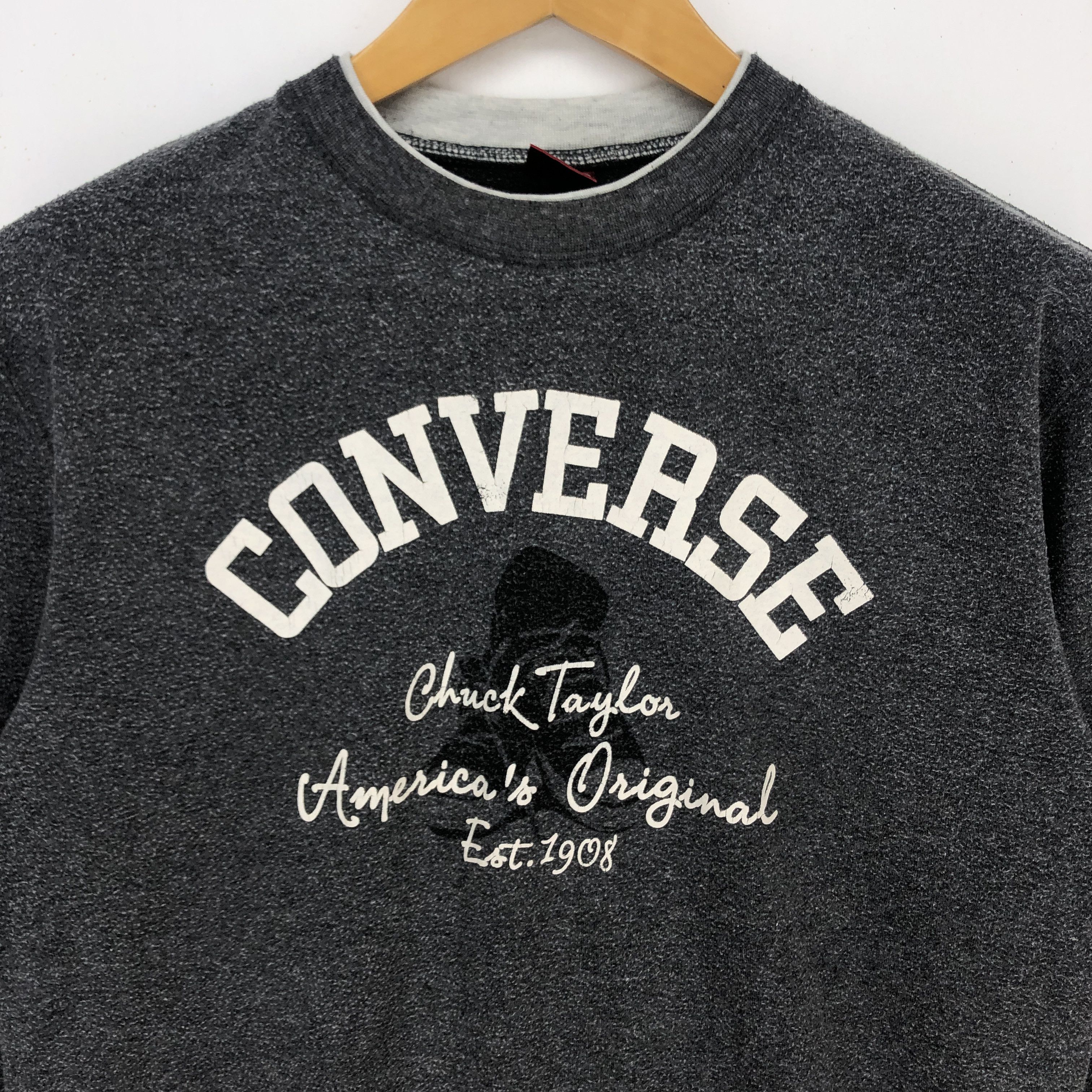 Converse CONVERSE Crew Neck Sweatshirt #1369-49 Size US M / EU 48-50 / 2 - 2 Thumbnail
