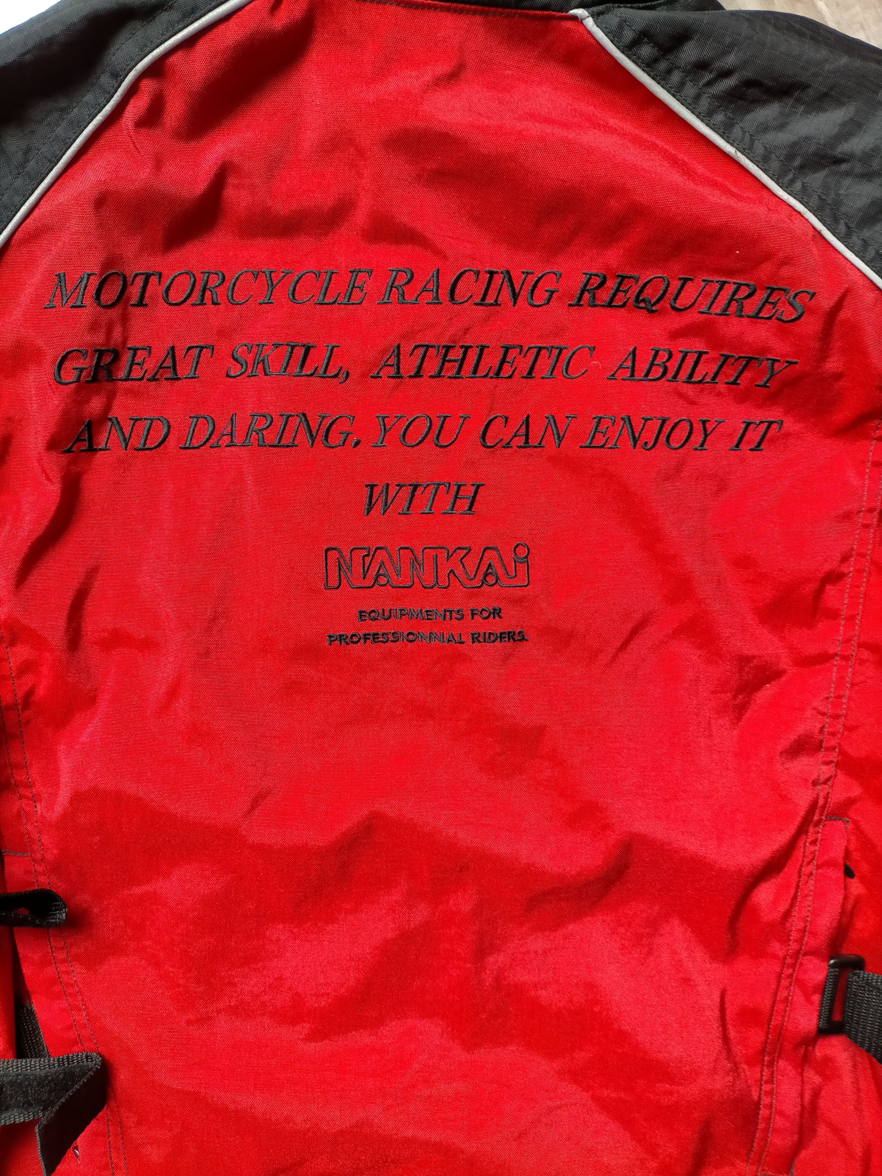 Vintage Vintage Nankai Racing Motorcycle Jacket With Suzuki Sticker Size US L / EU 52-54 / 3 - 6 Thumbnail