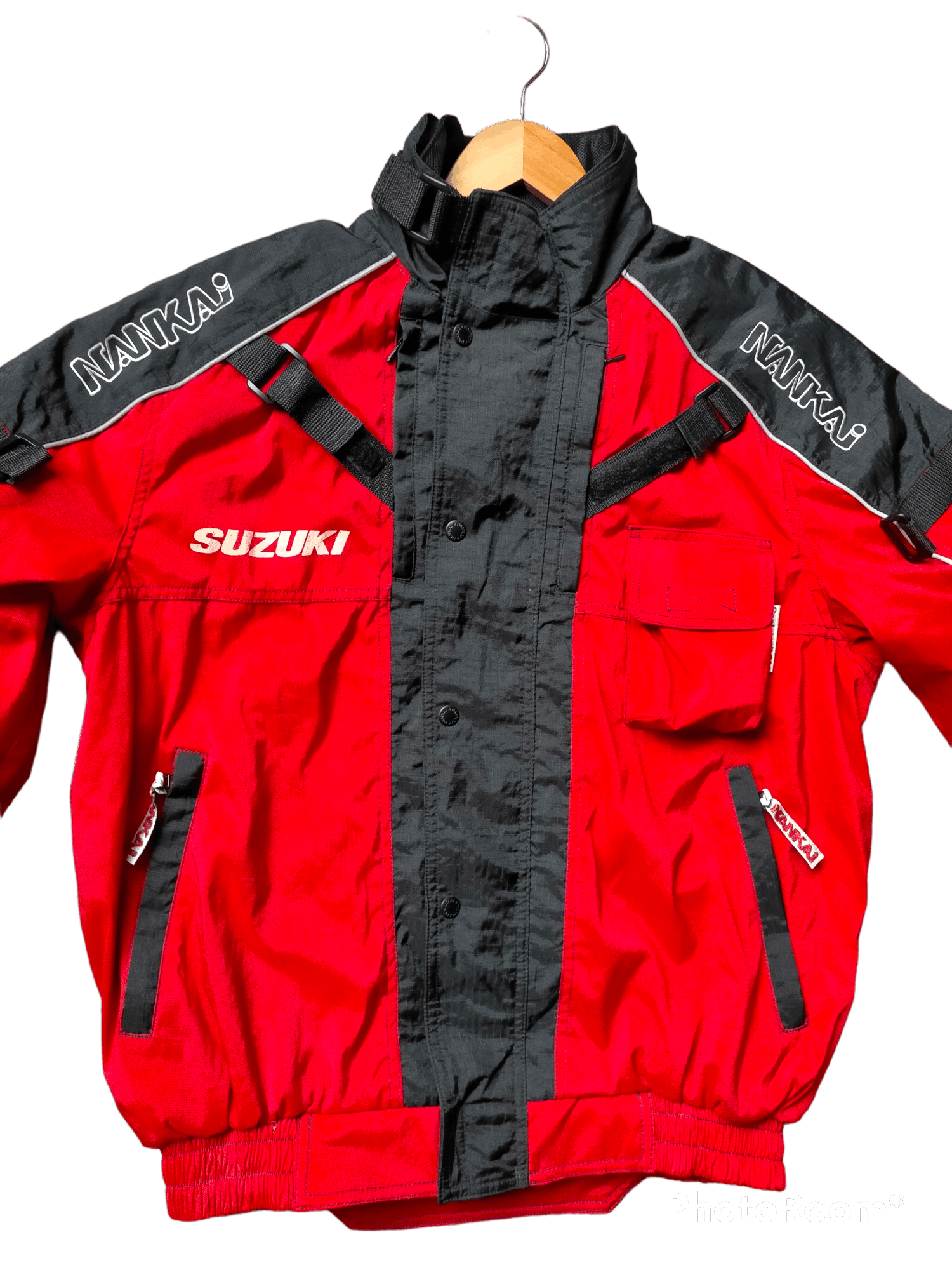 Vintage Vintage Nankai Racing Motorcycle Jacket With Suzuki Sticker Size US L / EU 52-54 / 3 - 12 Thumbnail