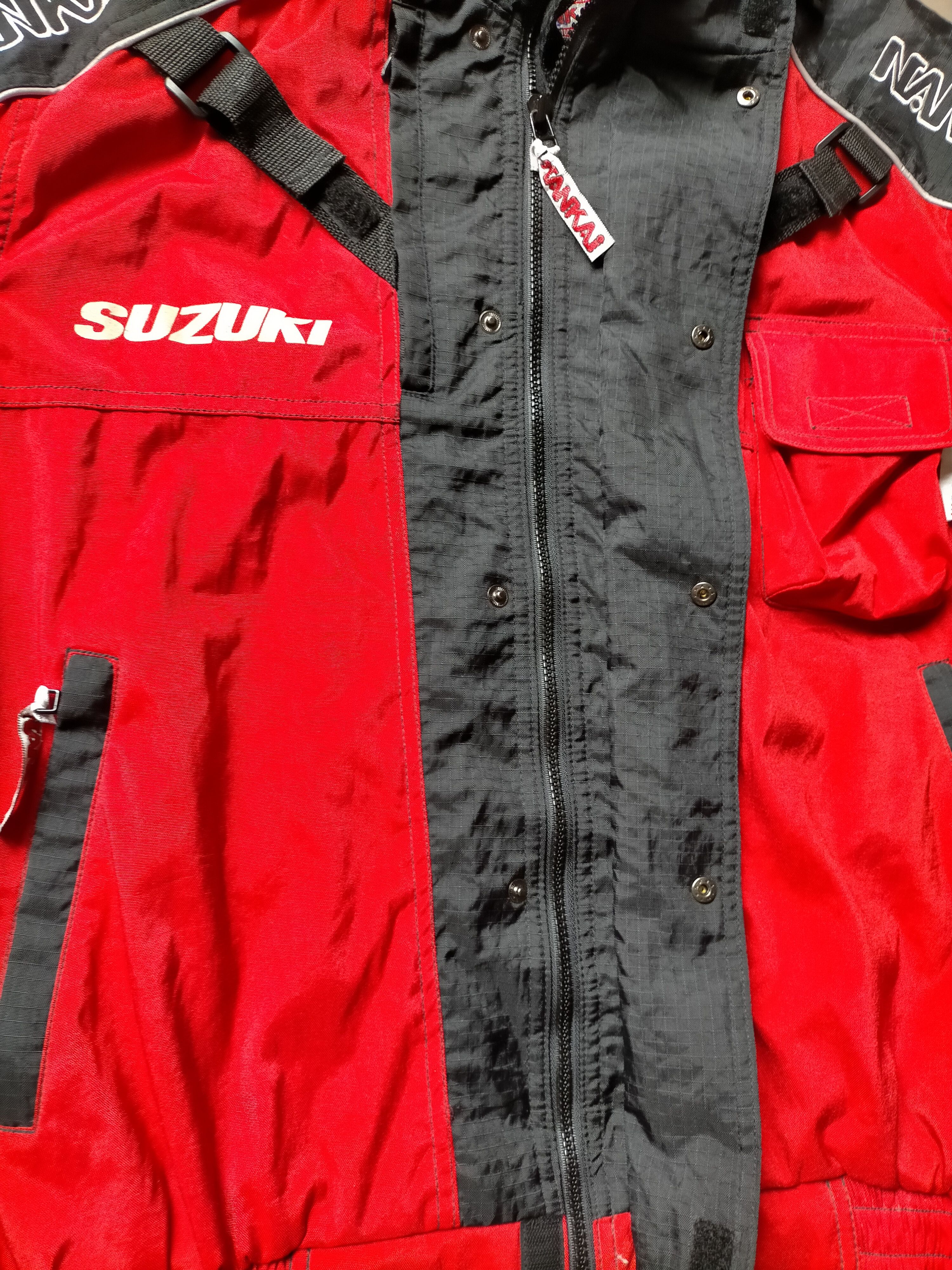 Vintage Vintage Nankai Racing Motorcycle Jacket With Suzuki Sticker Size US L / EU 52-54 / 3 - 16 Thumbnail