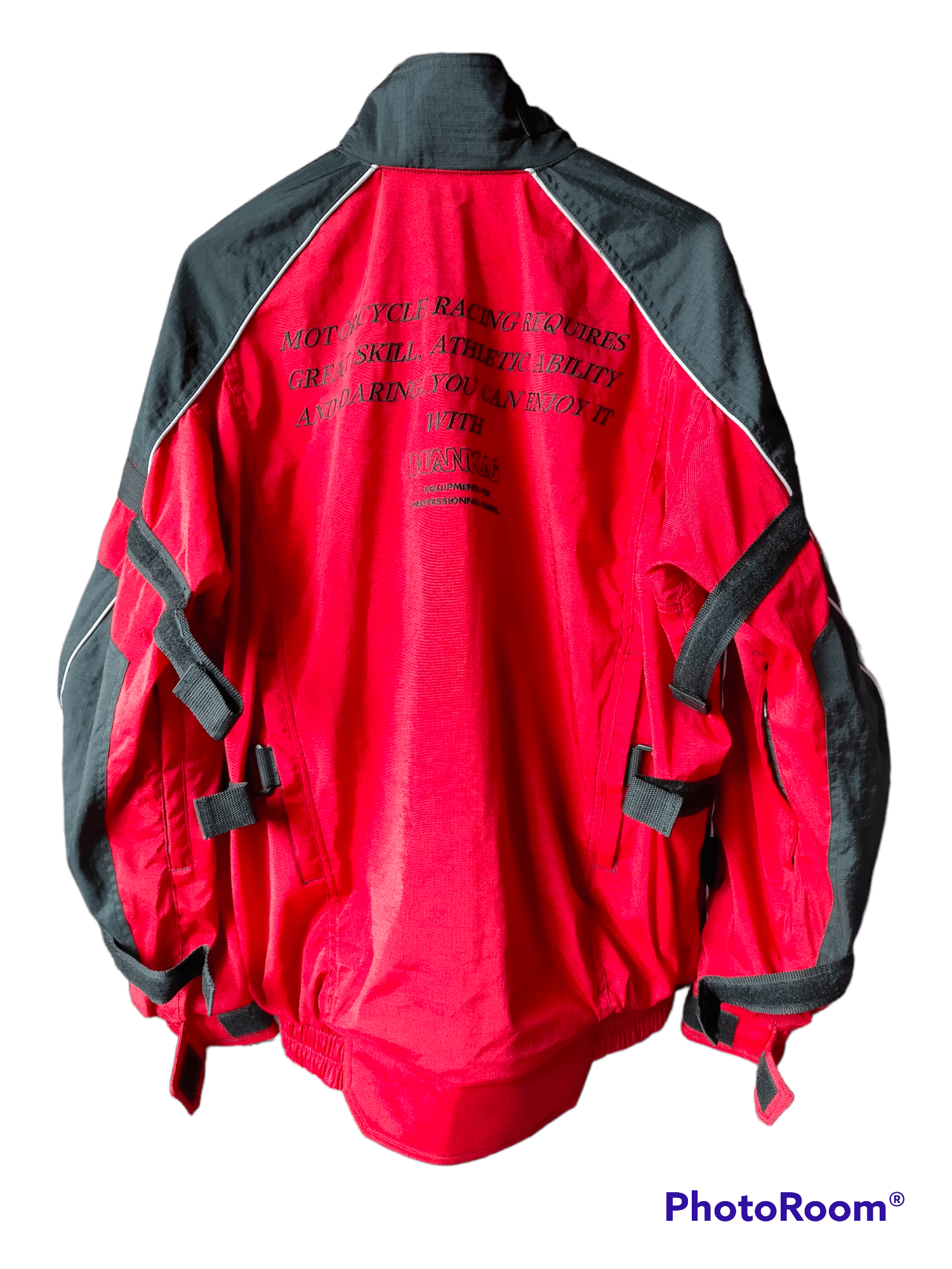 Vintage Vintage Nankai Racing Motorcycle Jacket With Suzuki Sticker Size US L / EU 52-54 / 3 - 4 Thumbnail