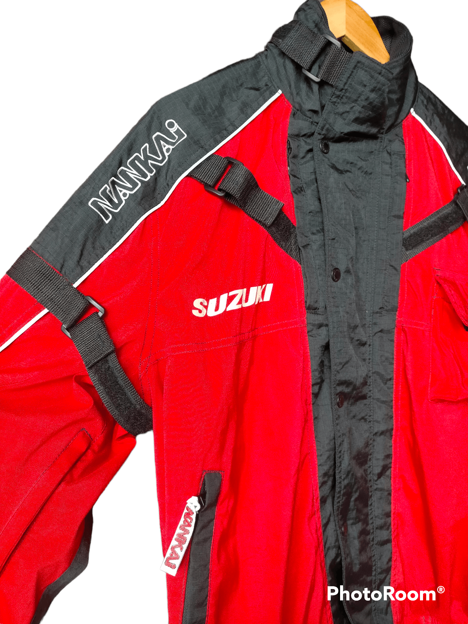 Vintage Vintage Nankai Racing Motorcycle Jacket With Suzuki Sticker Size US L / EU 52-54 / 3 - 8 Thumbnail