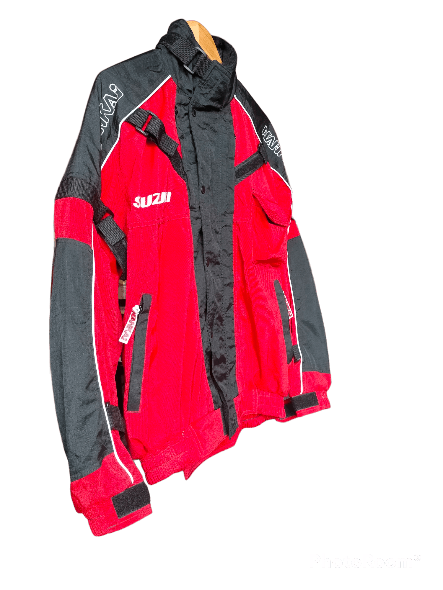 Vintage Vintage Nankai Racing Motorcycle Jacket With Suzuki Sticker Size US L / EU 52-54 / 3 - 3 Thumbnail
