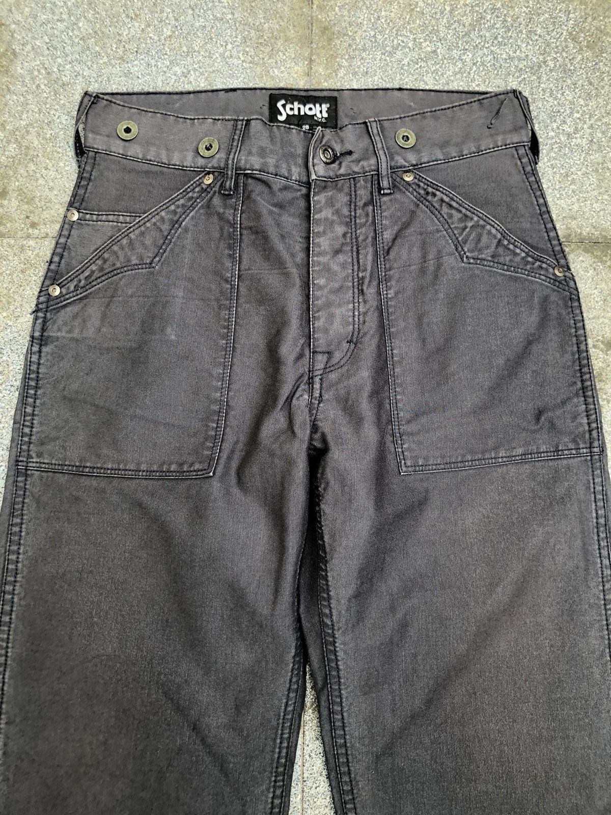 Schott Schott N.Y.C pants Size US 28 / EU 44 - 4 Thumbnail