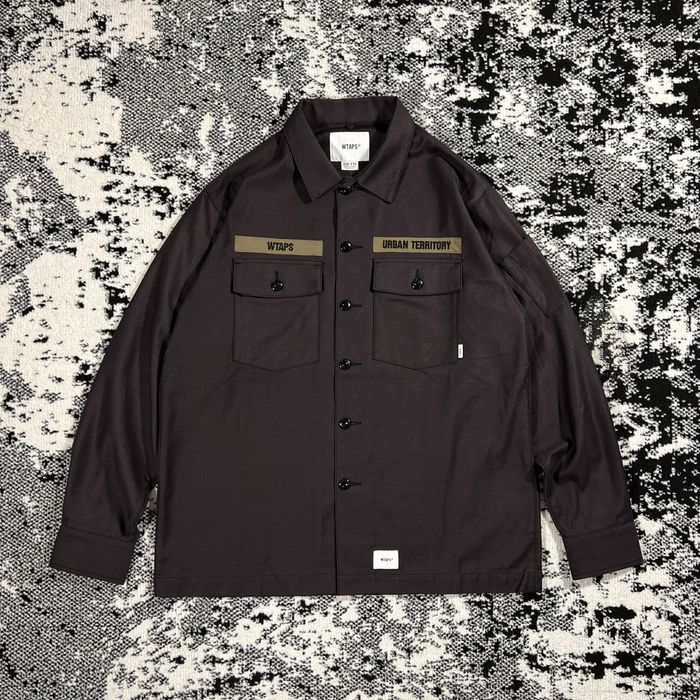 Wtaps WTAPS BUDS LS COTTON SATIN SPEC NO : 202BRDT-SHM01 | Grailed