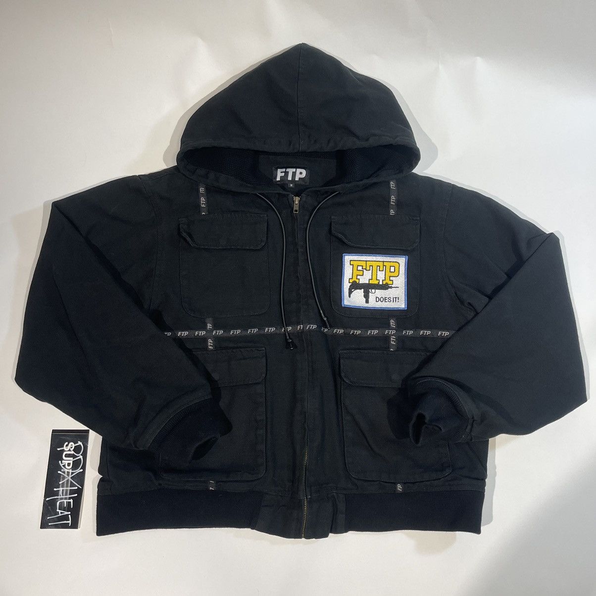 Fuck The Population FTP Uzi Tactical Jacket (Black) | Grailed