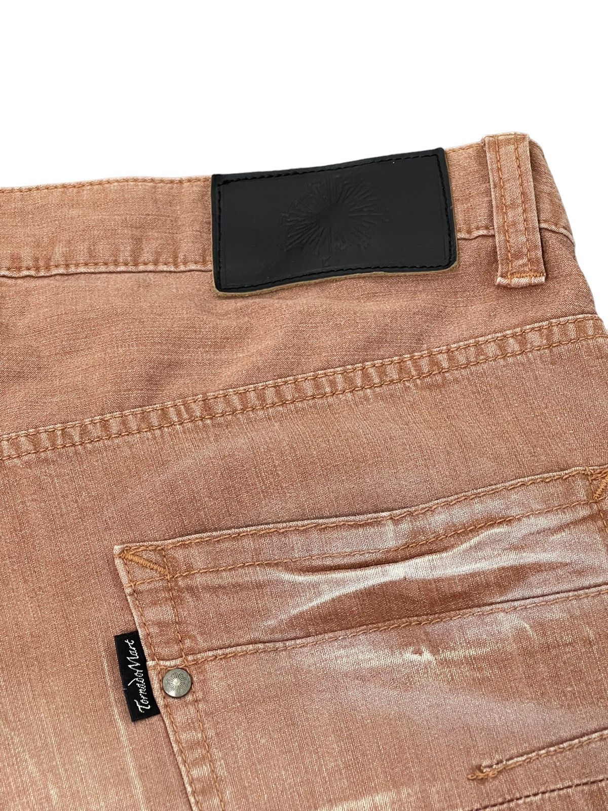 Tornado Mart Slim Flare Jeans Tornado Mart Acid Wash Stretch Denim 5🟦0 Size US 30 / EU 46 - 21 Thumbnail