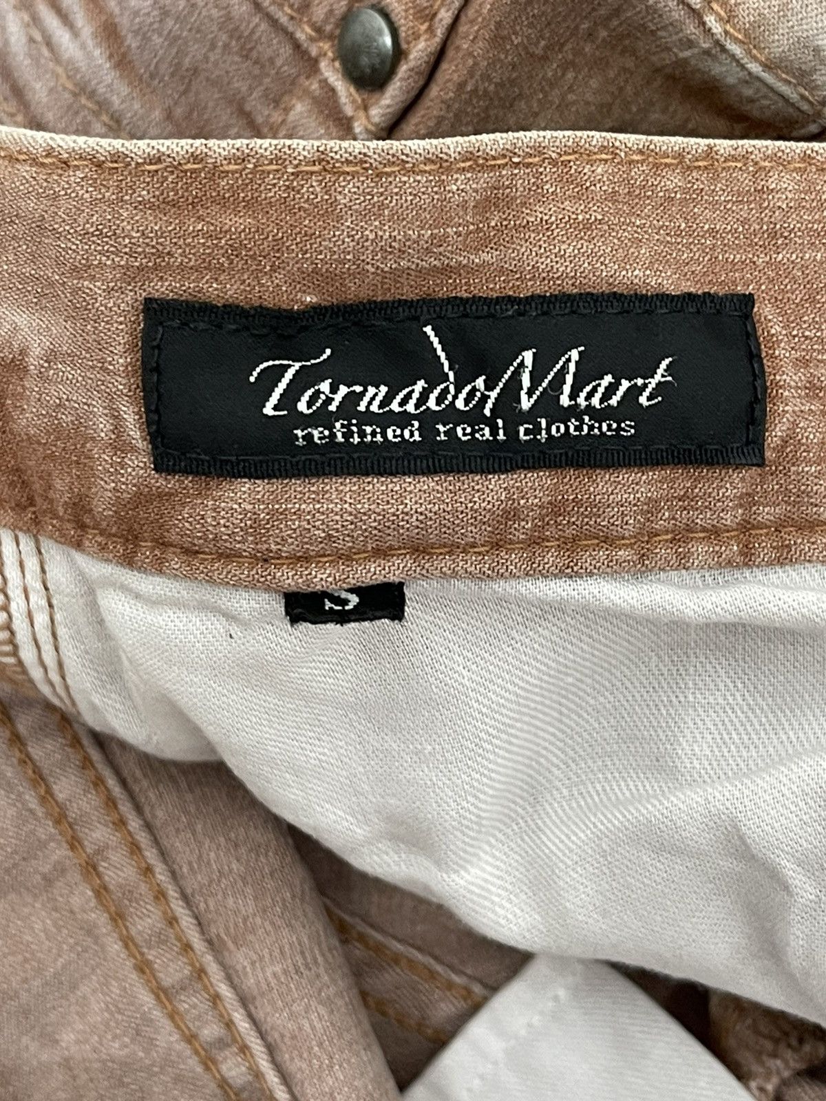 Tornado Mart Slim Flare Jeans Tornado Mart Acid Wash Stretch Denim 5🟦0 Size US 30 / EU 46 - 22 Thumbnail