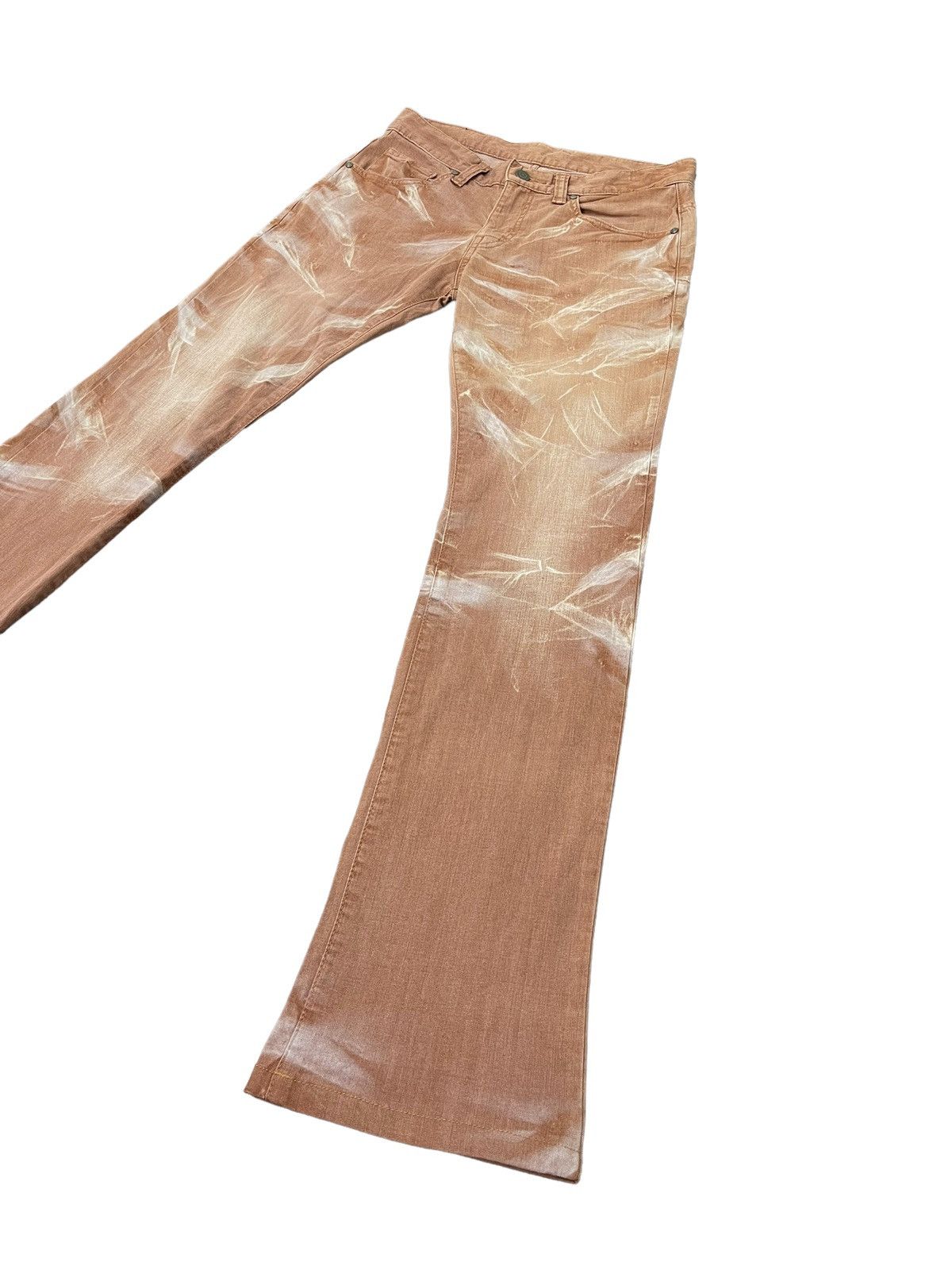 Tornado Mart Slim Flare Jeans Tornado Mart Acid Wash Stretch Denim 5🟦0 Size US 30 / EU 46 - 3 Thumbnail