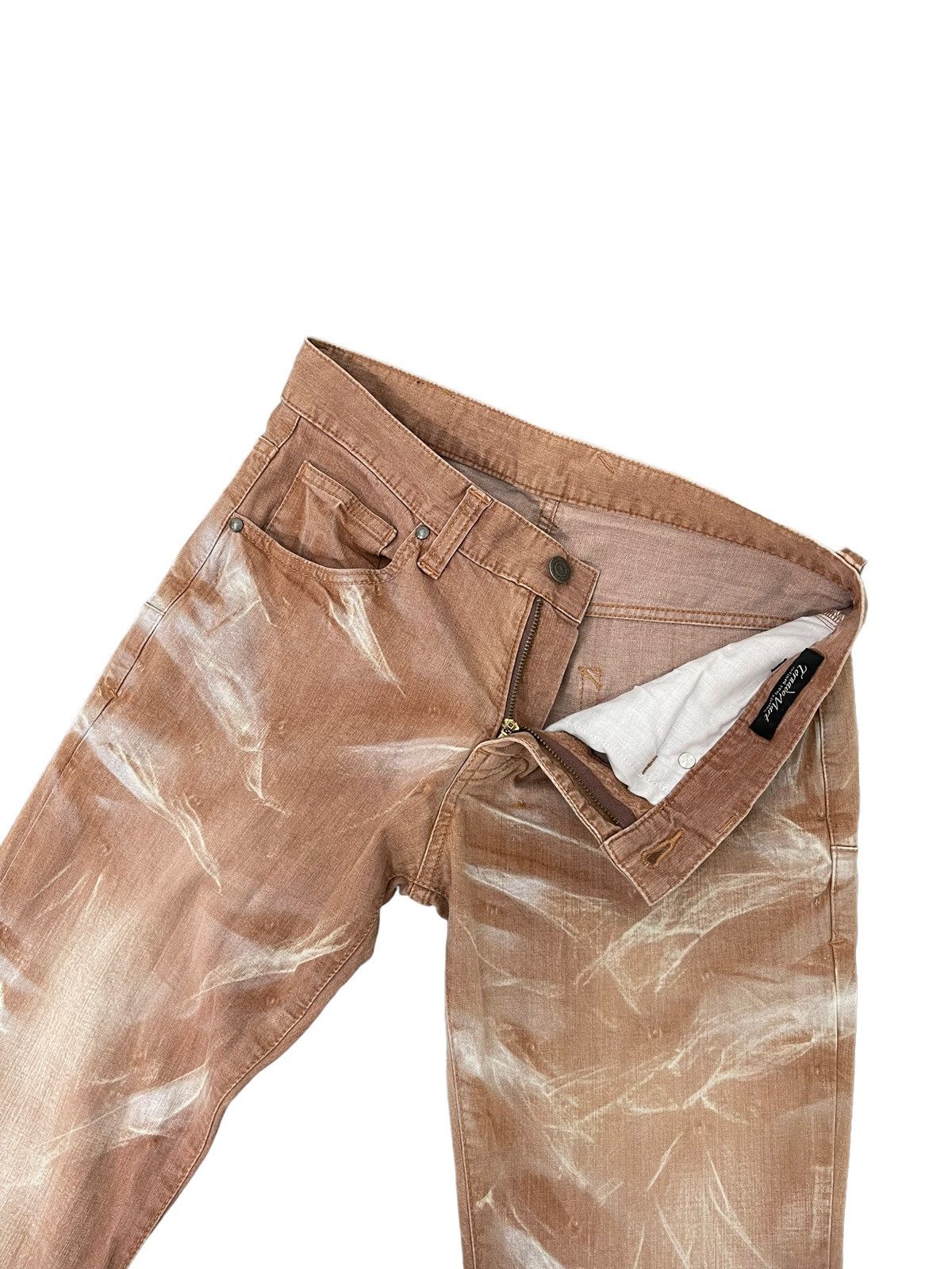 Tornado Mart Slim Flare Jeans Tornado Mart Acid Wash Stretch Denim 5🟦0 Size US 30 / EU 46 - 11 Thumbnail