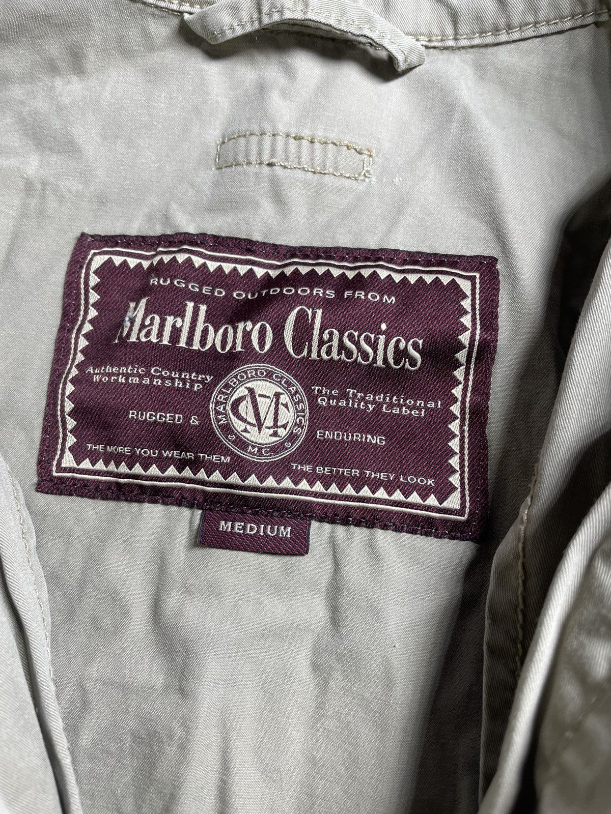 Marlboro × Vintage Vintage Marlboro multi pocket jacket Size US M / EU 48-50 / 2 - 2 Thumbnail