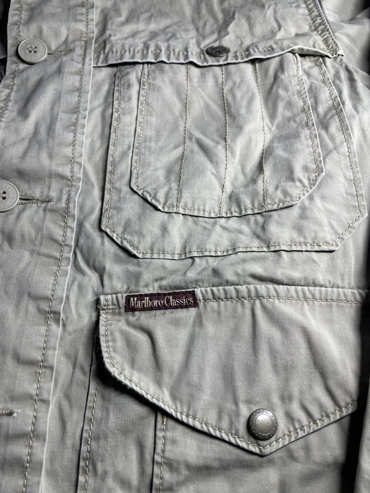 Marlboro × Vintage Vintage Marlboro multi pocket jacket Size US M / EU 48-50 / 2 - 3 Thumbnail