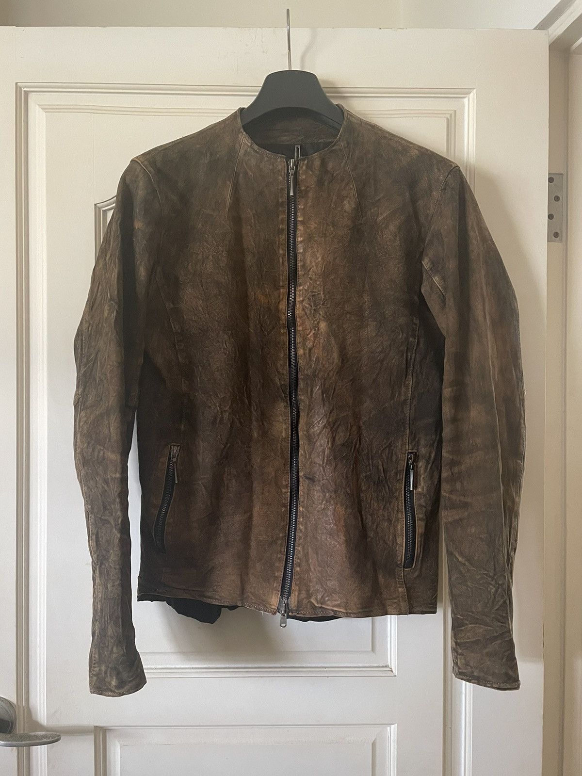 rip van winkle steer leather jacket(5)