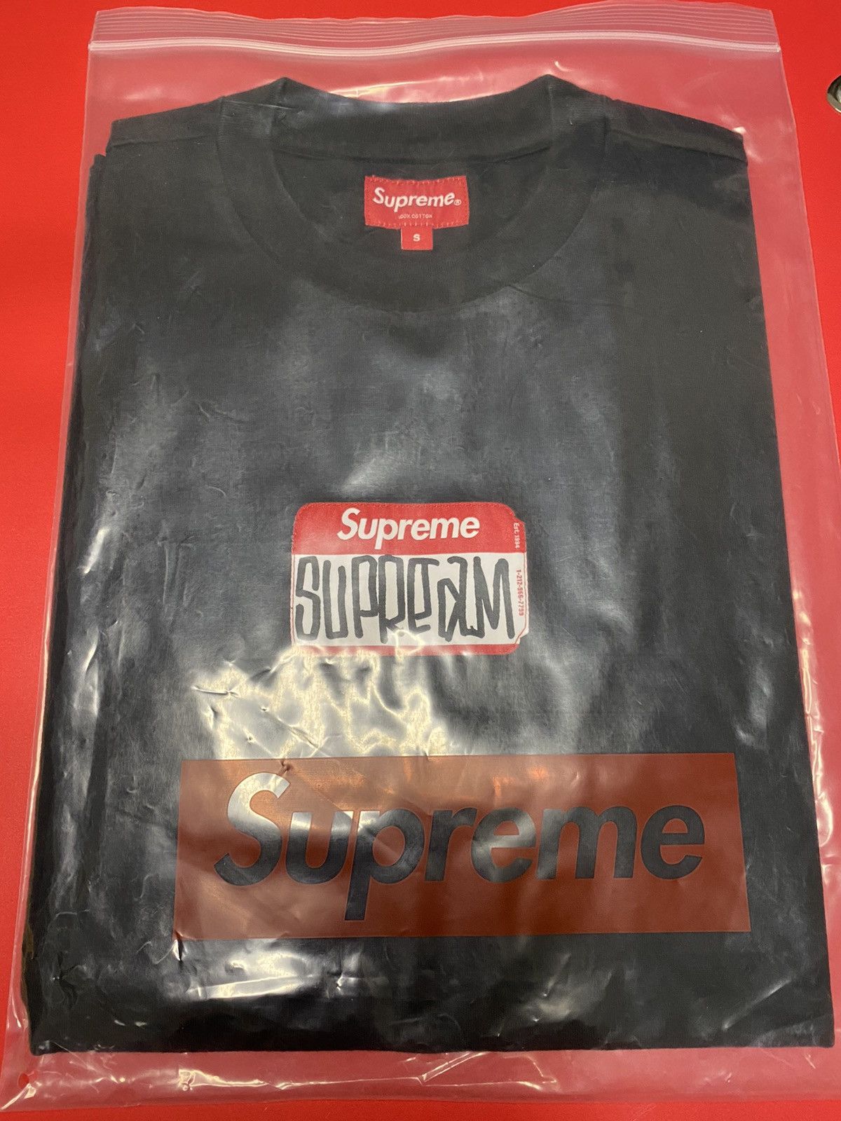 Supreme Supreme Gonz Name tag tee Size US S / EU 44-46 / 1 - 2 Thumbnail