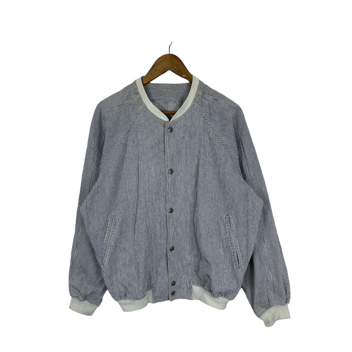 Johnbull Zazou Pilot Strips Varsity Jacket