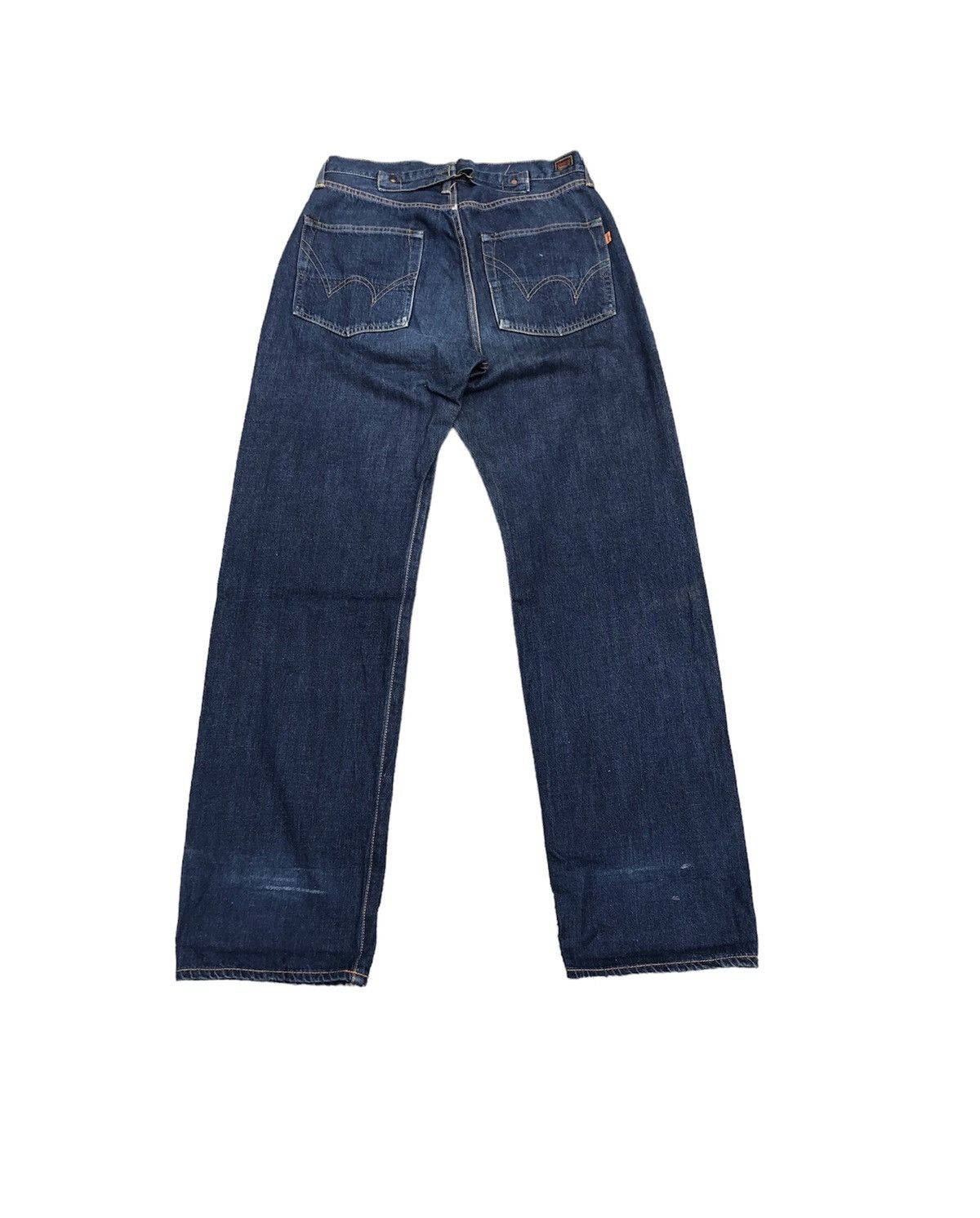 Edwin orange Tab selvedge denim