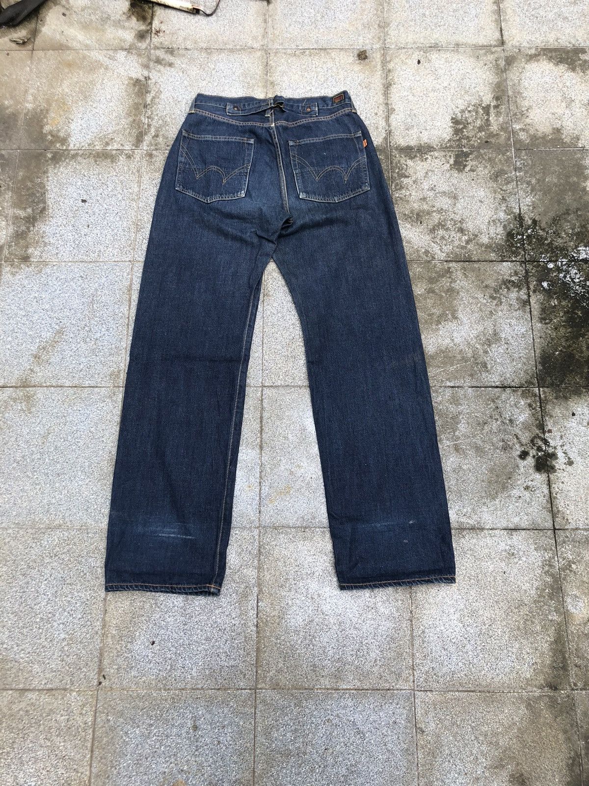 Edwin × Vintage Edwin orange Tab selvedge denim Size US 32 / EU 48 - 2 Thumbnail