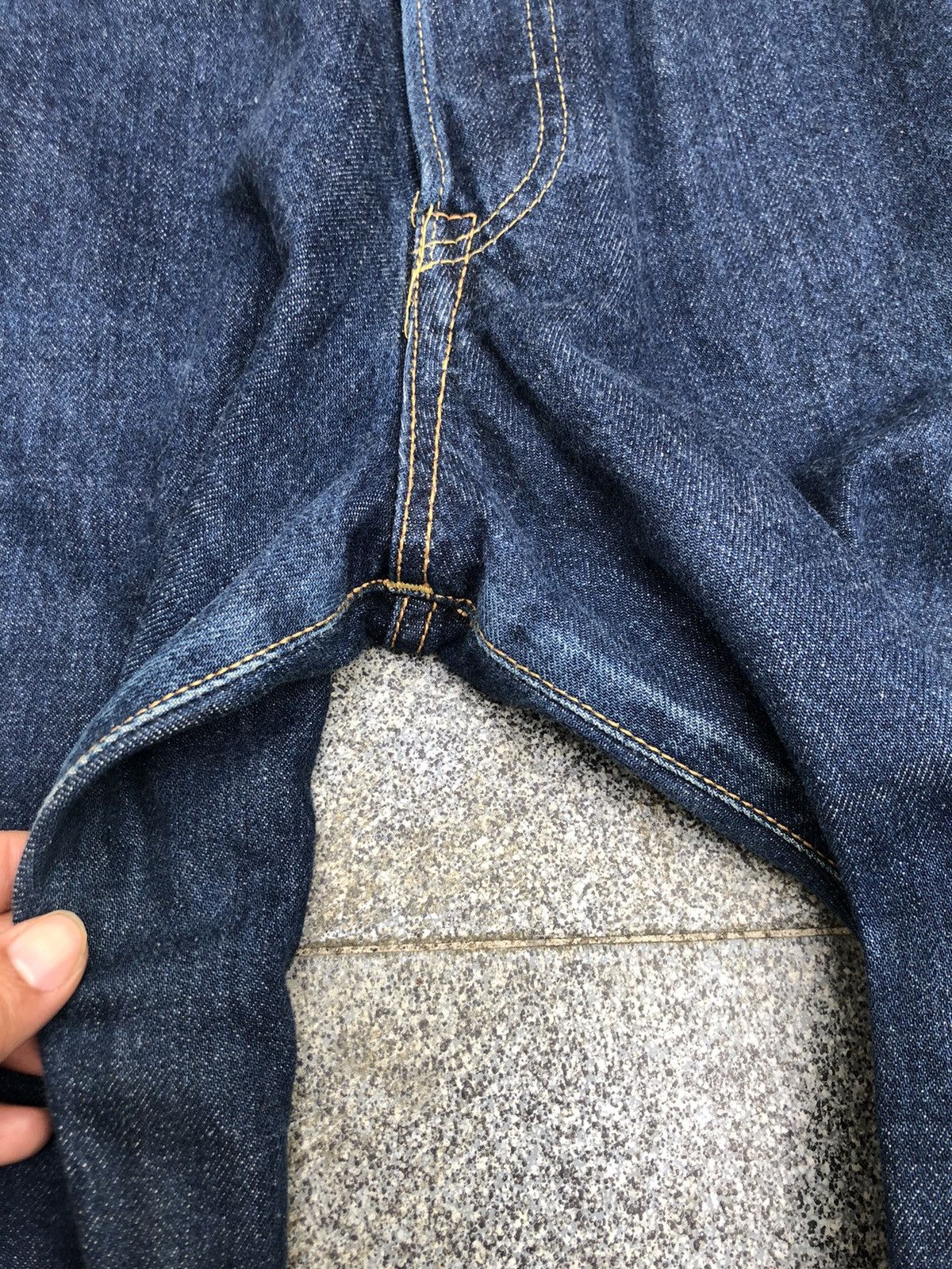 Edwin × Vintage Edwin orange Tab selvedge denim Size US 32 / EU 48 - 8 Thumbnail