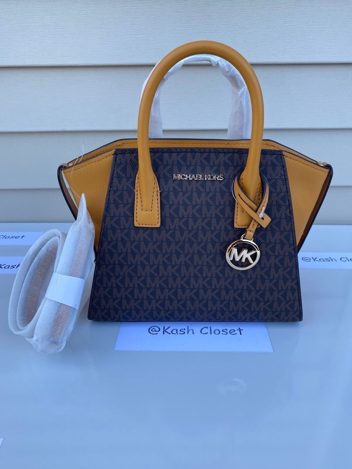 Michael Kors Bags | Michael Kors Teagen Large Long Drop Satchel | Color: Pink | Size: Os | Hawaiianmama84's Closet