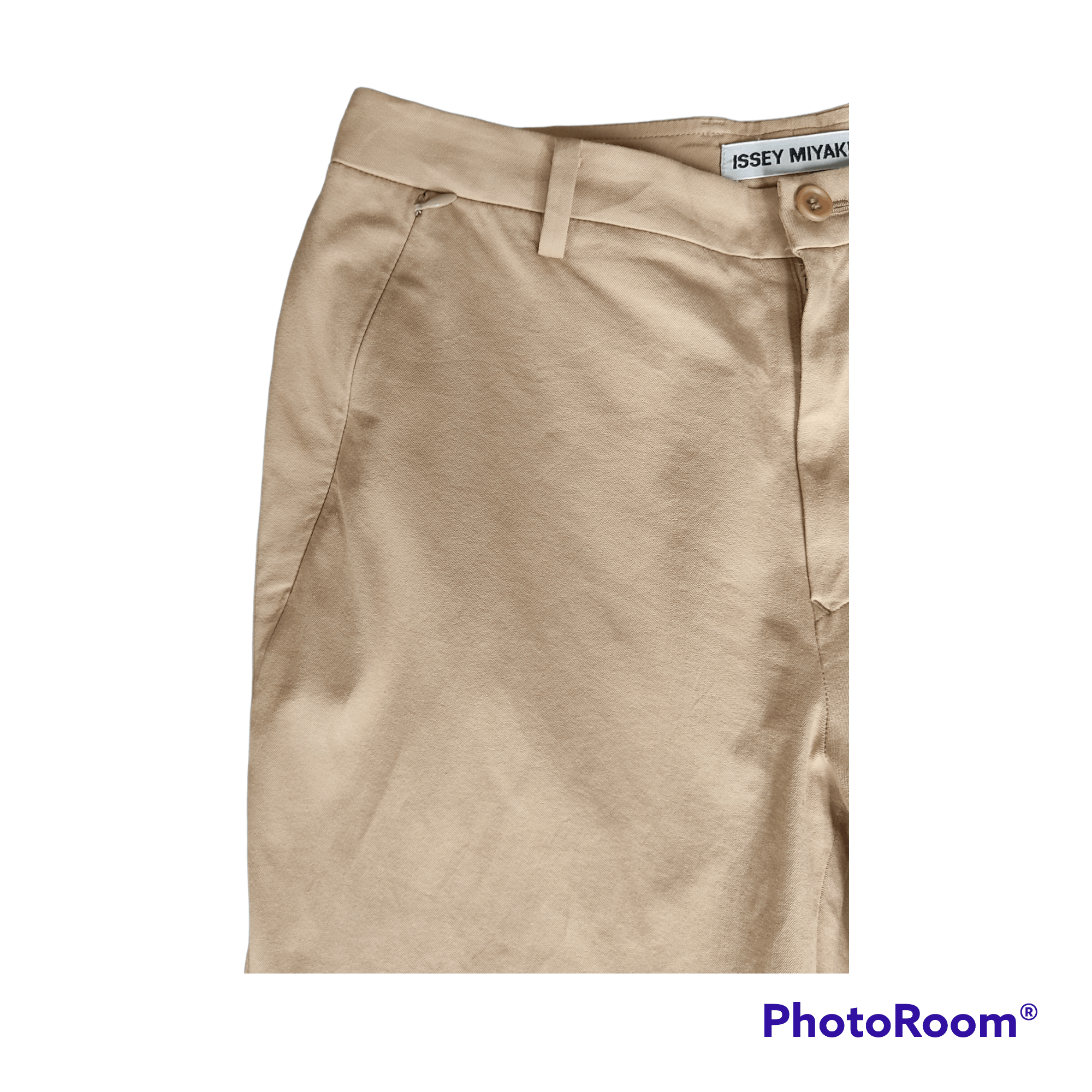 Issey Miyake Vintage Issey Miyake Beige Stretchable Pants Size US 28 / EU 44 - 3 Thumbnail