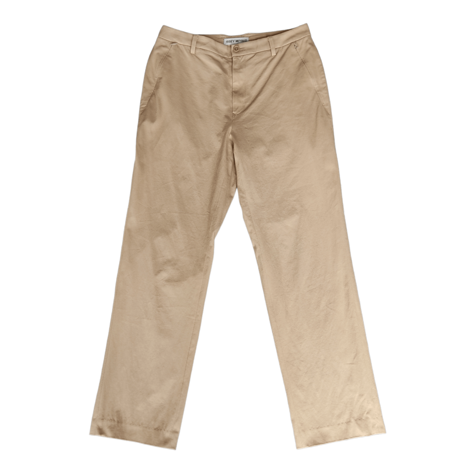 Issey Miyake Vintage Issey Miyake Beige Stretchable Pants Size US 28 / EU 44 - 1 Thumbnail
