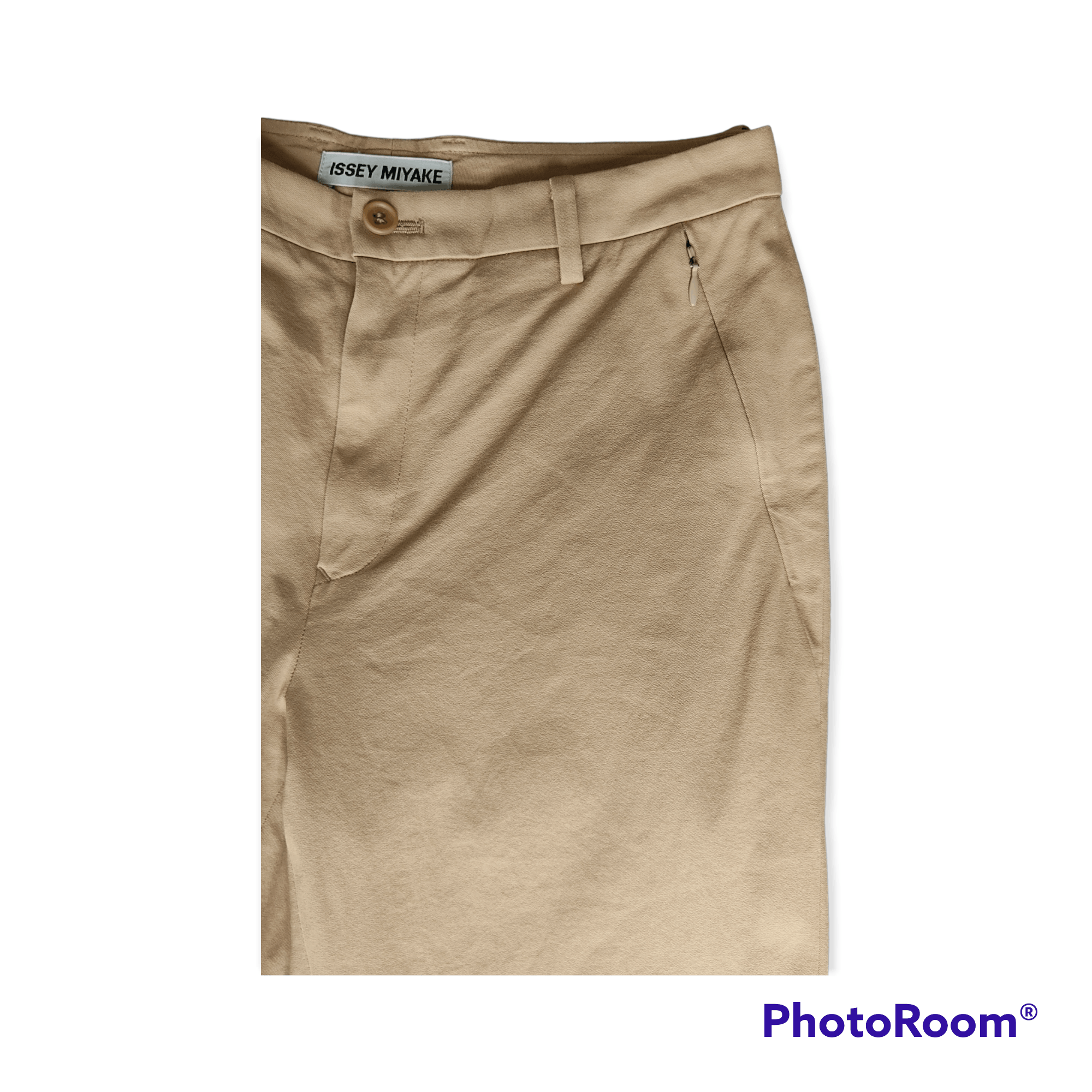 Issey Miyake Vintage Issey Miyake Beige Stretchable Pants Size US 28 / EU 44 - 4 Thumbnail
