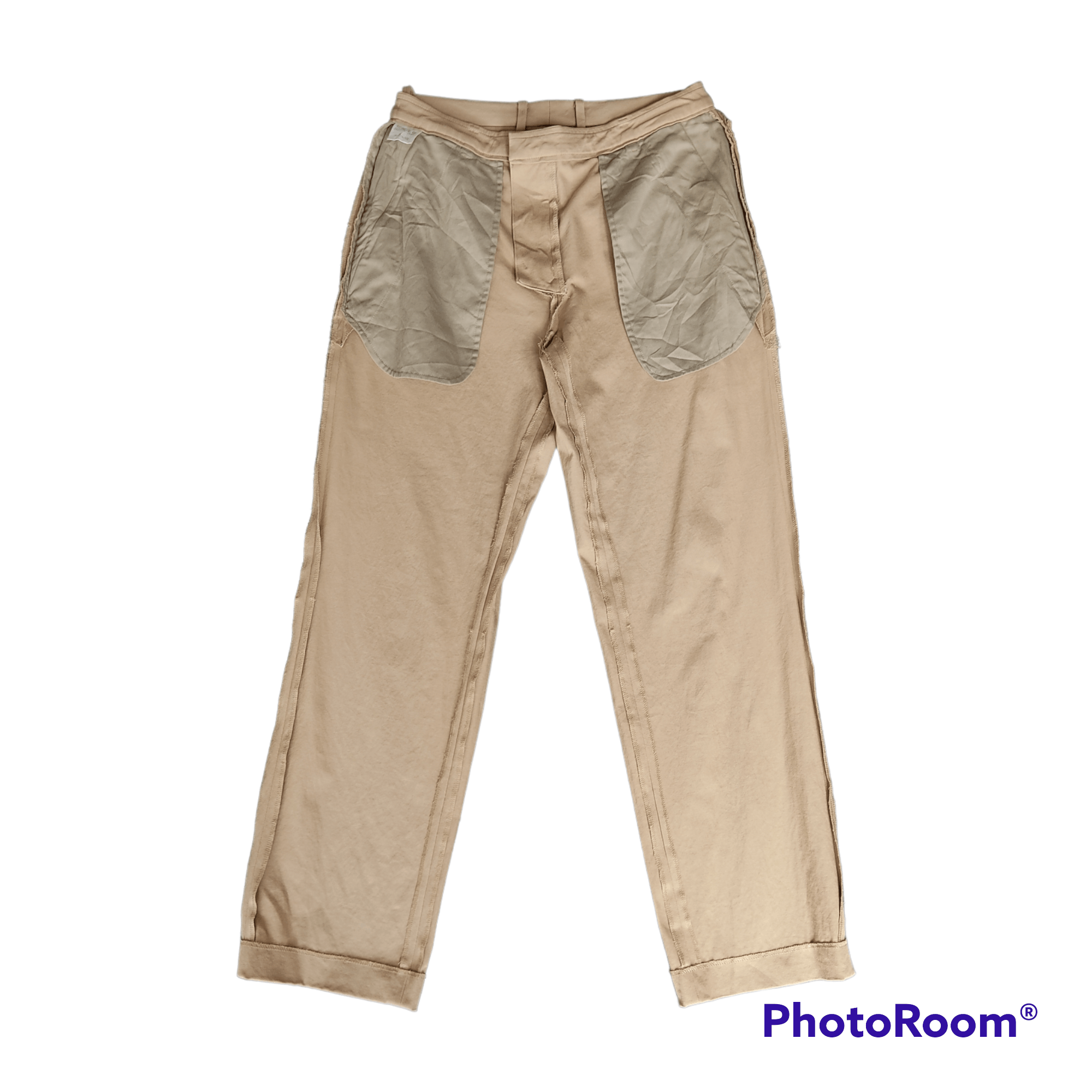 Issey Miyake Vintage Issey Miyake Beige Stretchable Pants Size US 28 / EU 44 - 8 Thumbnail