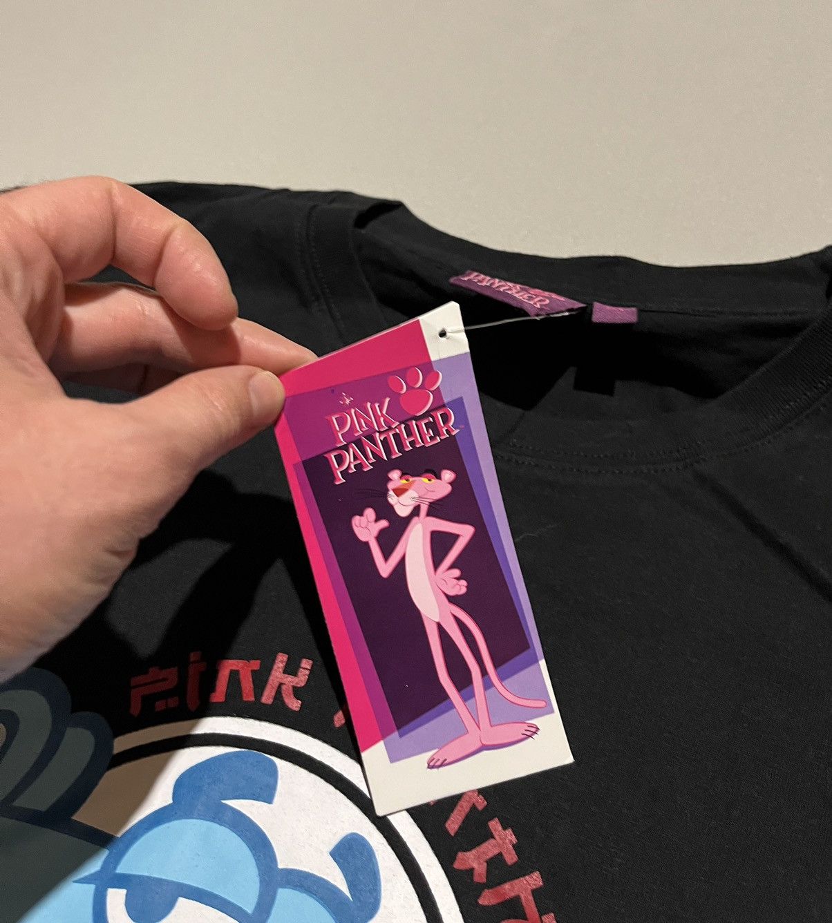 Vintage Pink Panther Big Logo NEW Vintage T-shirt Size US XXL / EU 58 / 5 - 5 Thumbnail