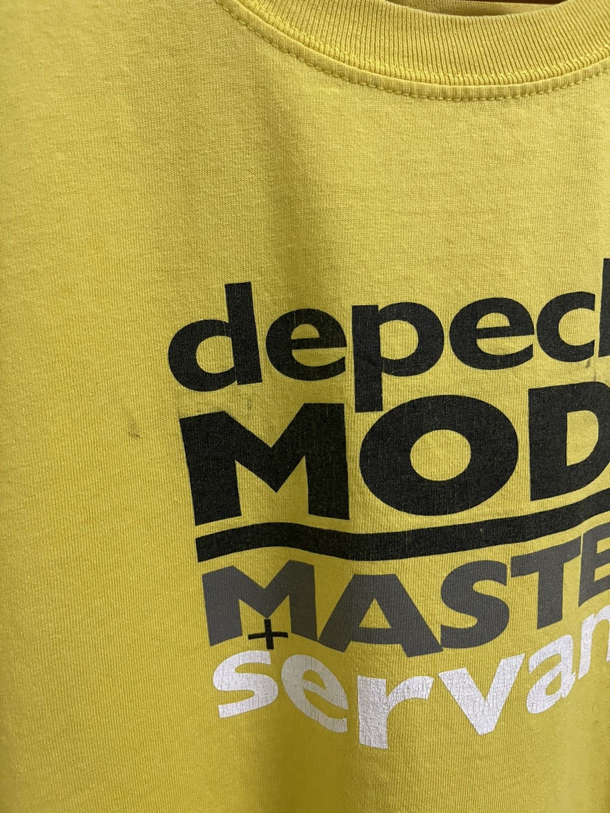 Band Tees Depeche Mode Master Servant T Shirt Size US L / EU 52-54 / 3 - 2 Thumbnail