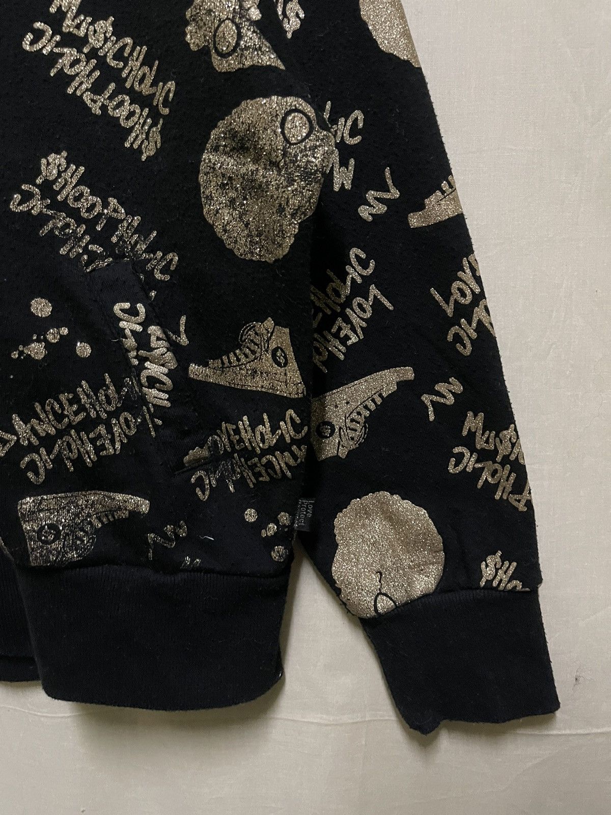 Japanese Brand × Other Baby Shoop Full Print Gold Zipper Hoodie Size US S / EU 44-46 / 1 - 4 Thumbnail