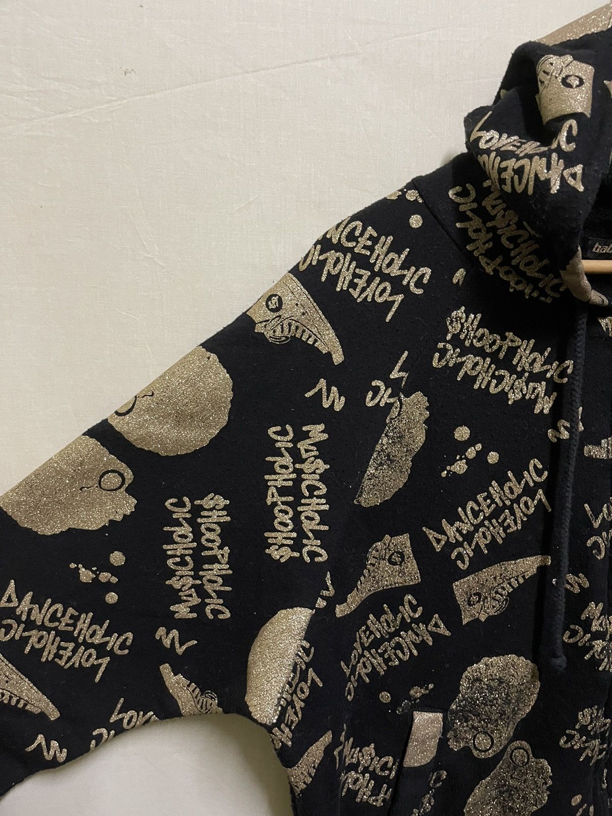 Japanese Brand × Other Baby Shoop Full Print Gold Zipper Hoodie Size US S / EU 44-46 / 1 - 2 Thumbnail