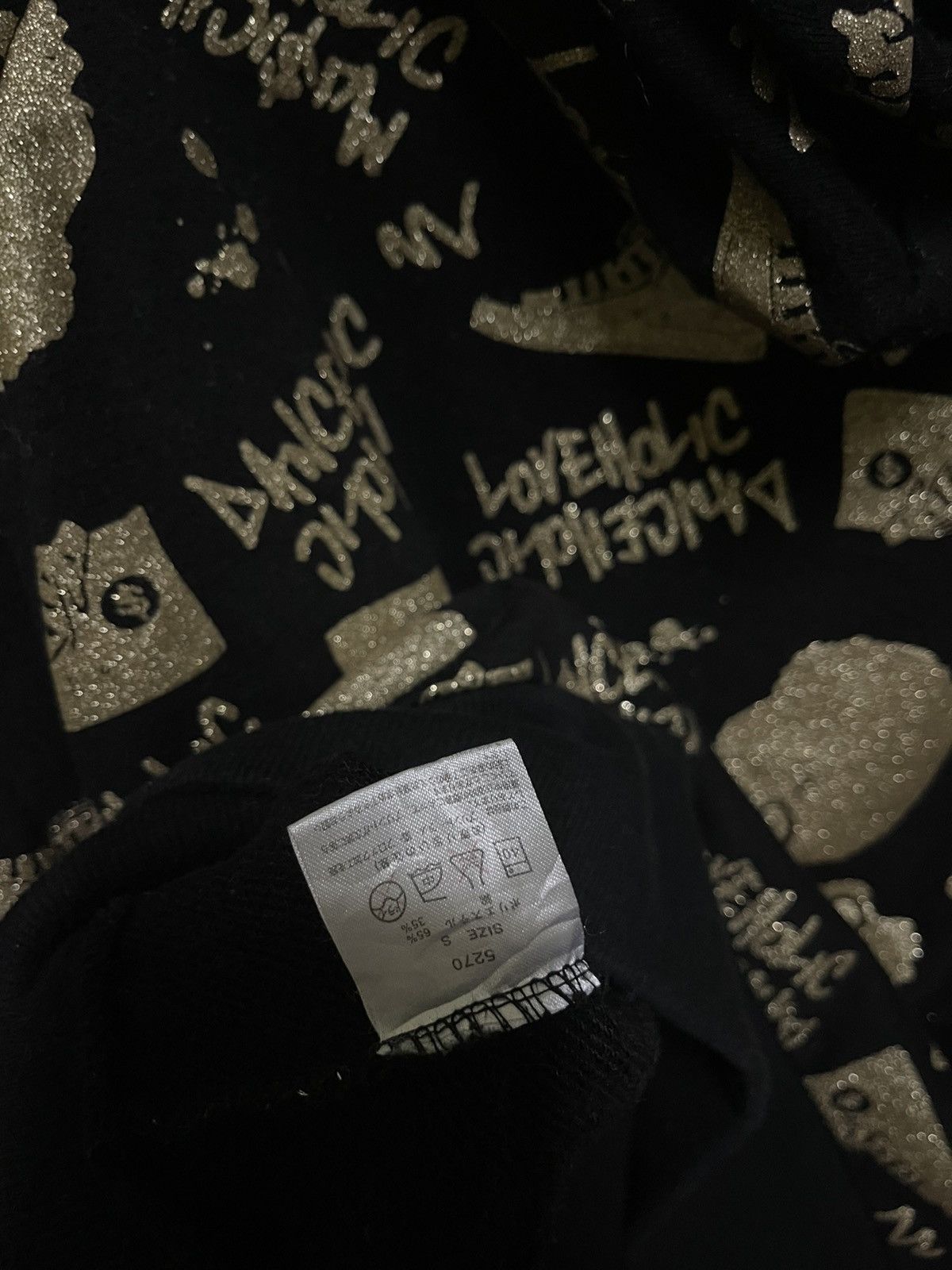 Japanese Brand × Other Baby Shoop Full Print Gold Zipper Hoodie Size US S / EU 44-46 / 1 - 10 Thumbnail