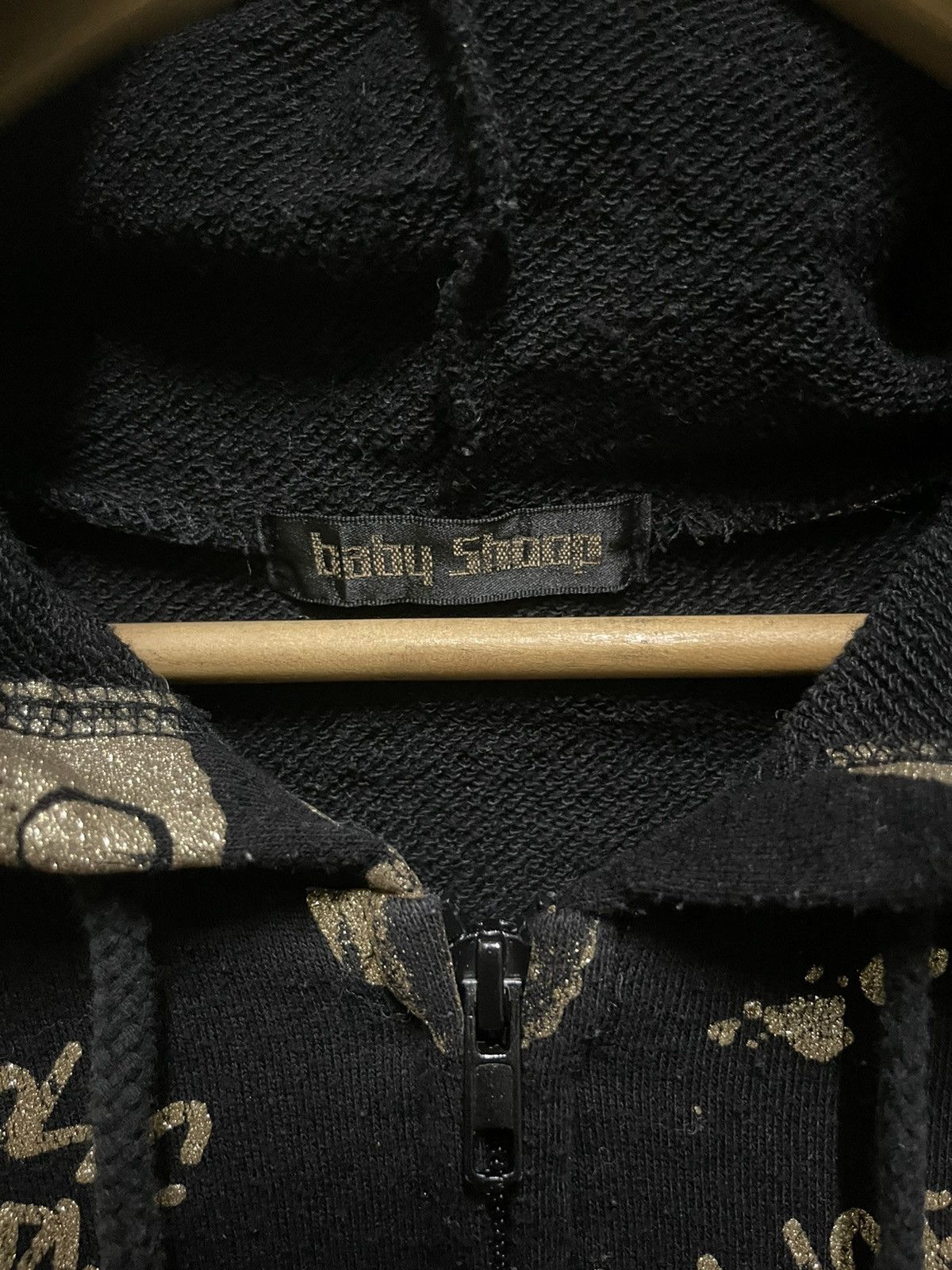 Japanese Brand × Other Baby Shoop Full Print Gold Zipper Hoodie Size US S / EU 44-46 / 1 - 6 Thumbnail
