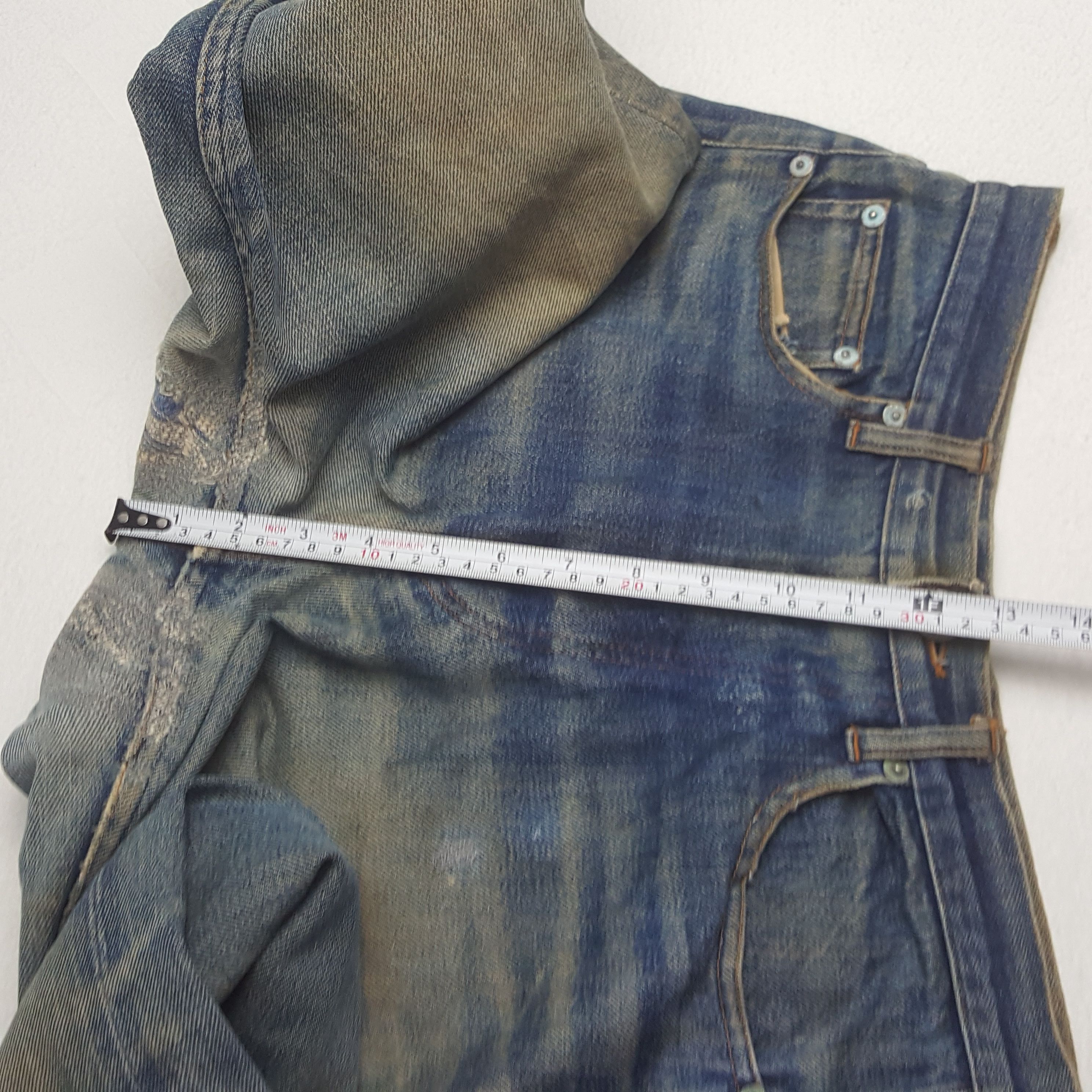 A.P.C. × Japanese Brand × Vintage Vintage A.P.C. Japanese Brand Washed Syle Denim Jeans Size US 28 / EU 44 - 8 Thumbnail