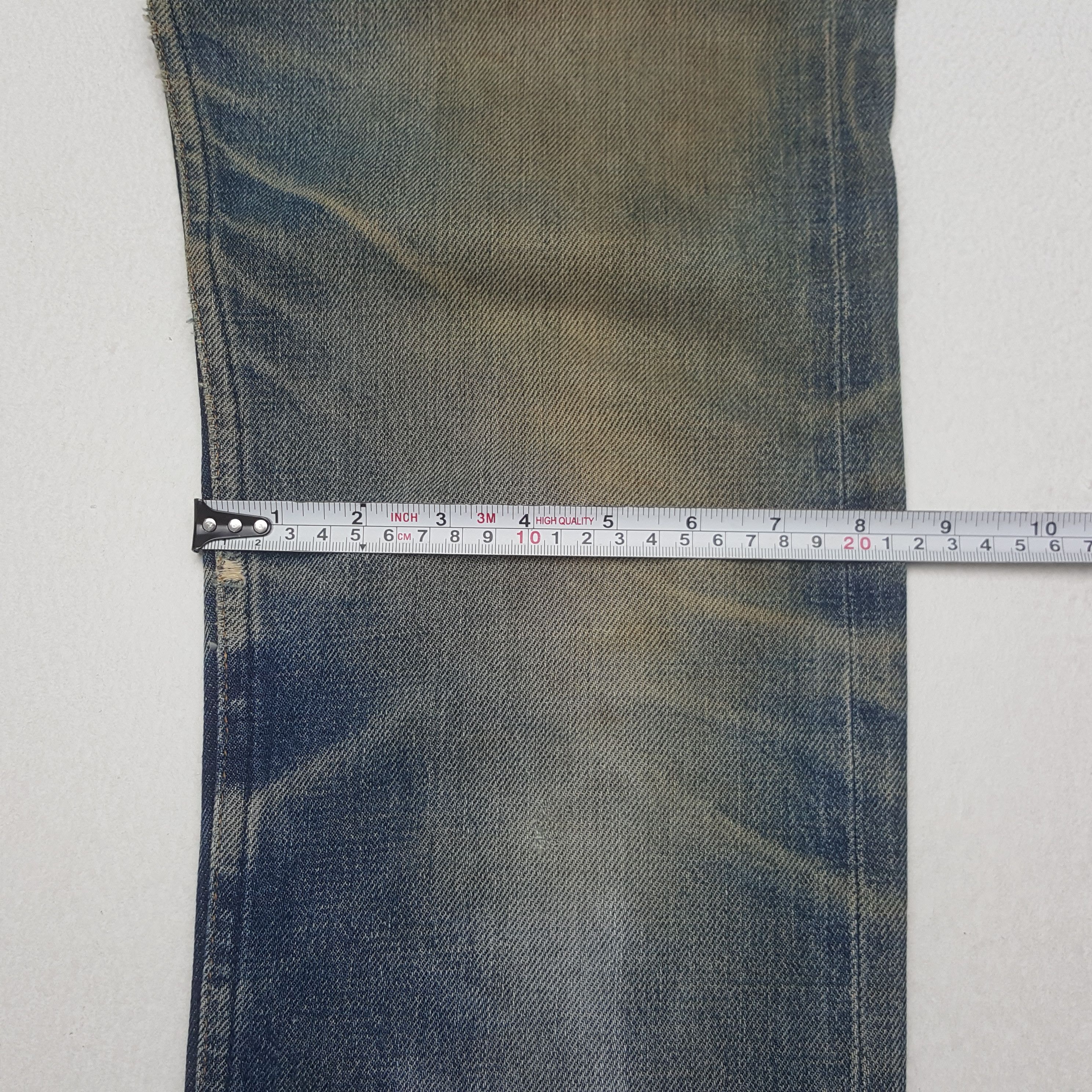 A.P.C. × Japanese Brand × Vintage Vintage A.P.C. Japanese Brand Washed Syle Denim Jeans Size US 28 / EU 44 - 10 Thumbnail