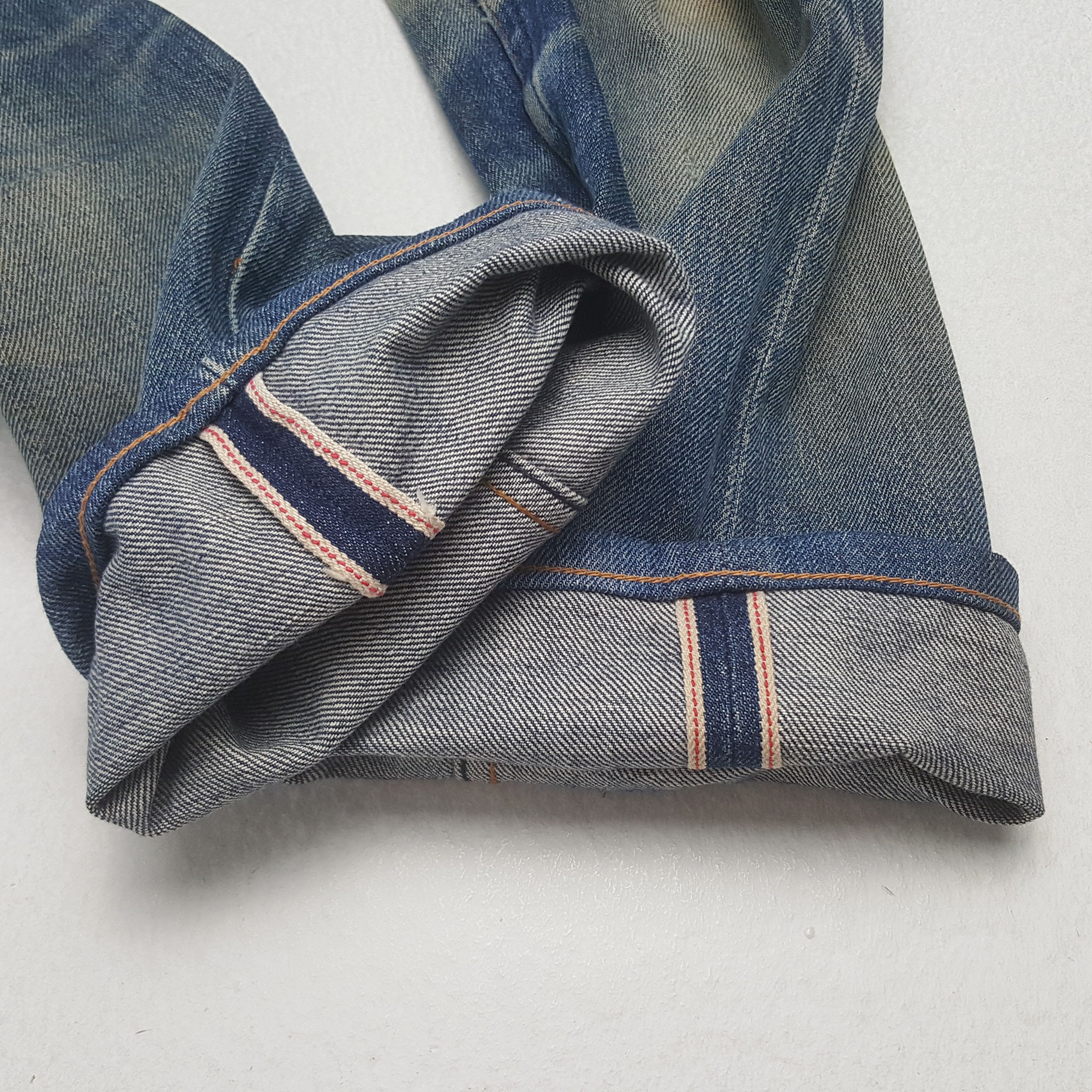 A.P.C. × Japanese Brand × Vintage Vintage A.P.C. Japanese Brand Washed Syle Denim Jeans Size US 28 / EU 44 - 12 Thumbnail