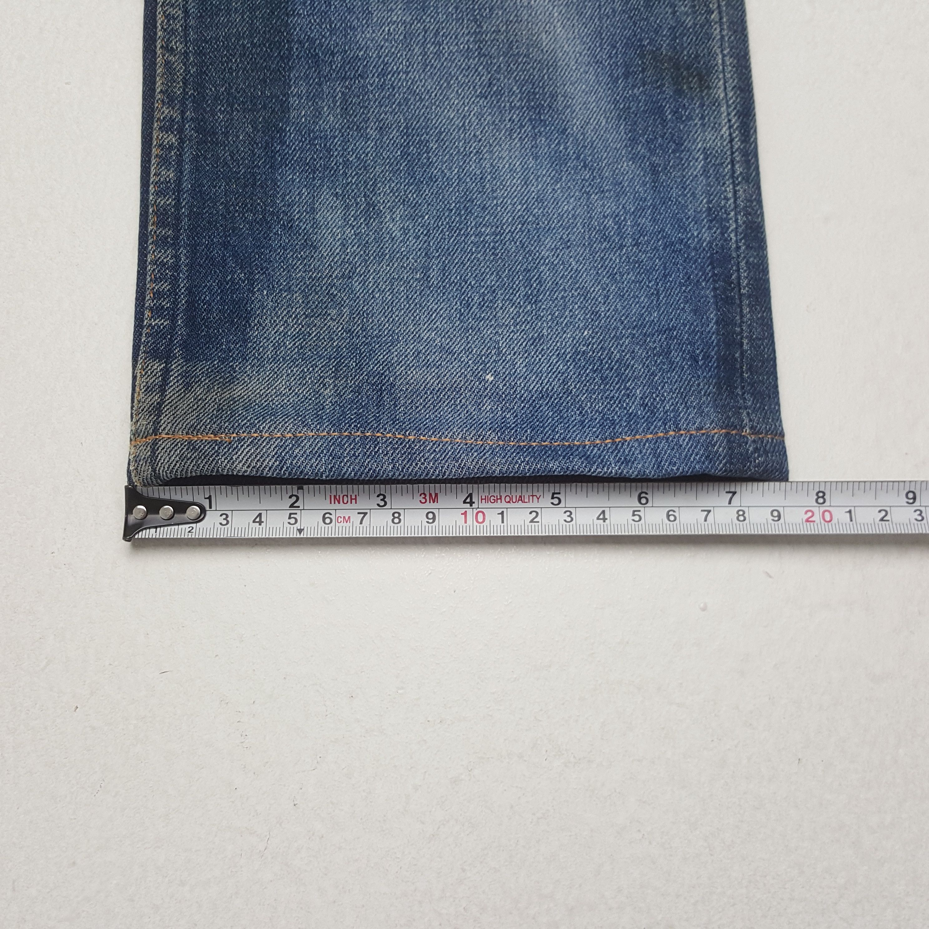 A.P.C. × Japanese Brand × Vintage Vintage A.P.C. Japanese Brand Washed Syle Denim Jeans Size US 28 / EU 44 - 11 Thumbnail