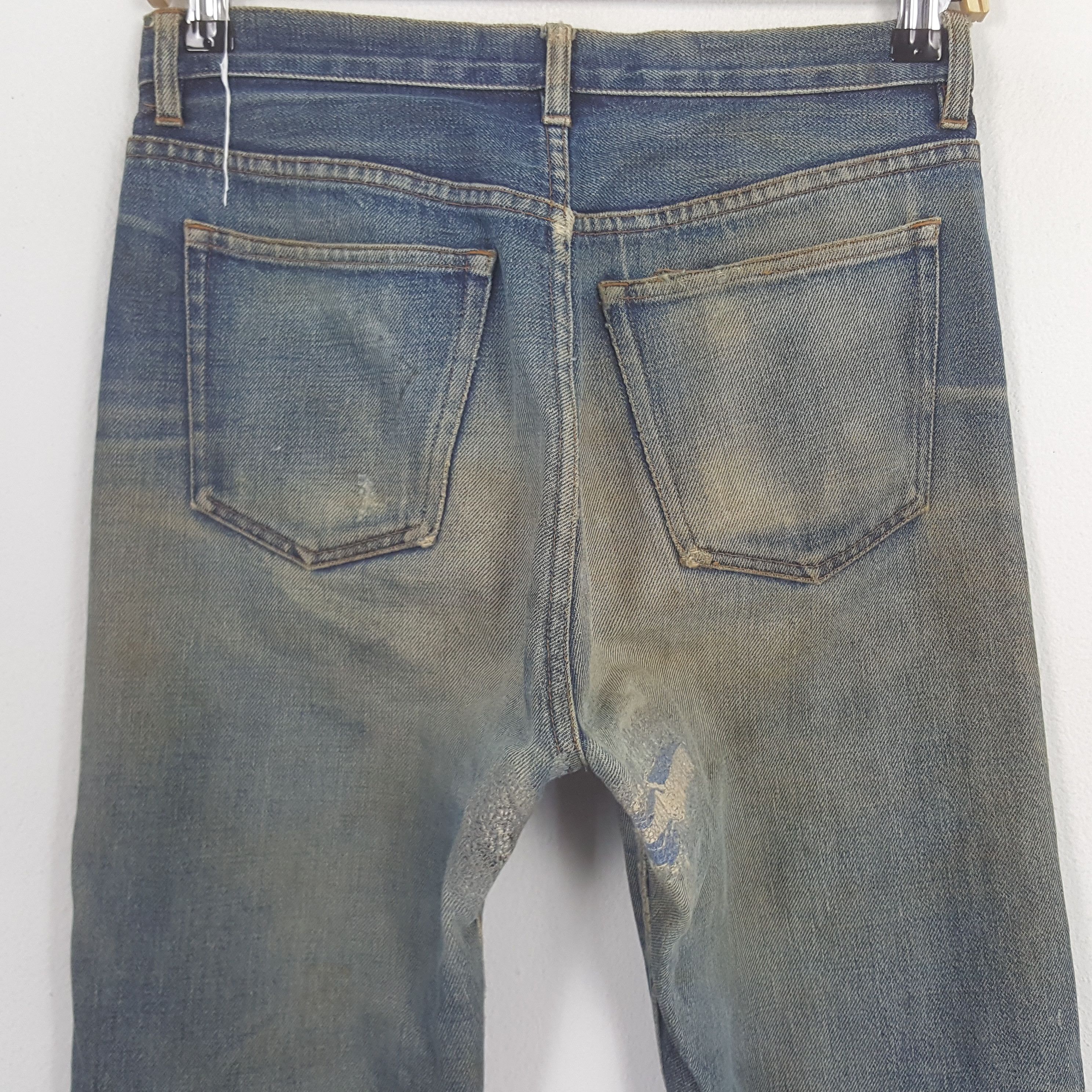 A.P.C. × Japanese Brand × Vintage Vintage A.P.C. Japanese Brand Washed Syle Denim Jeans Size US 28 / EU 44 - 5 Thumbnail