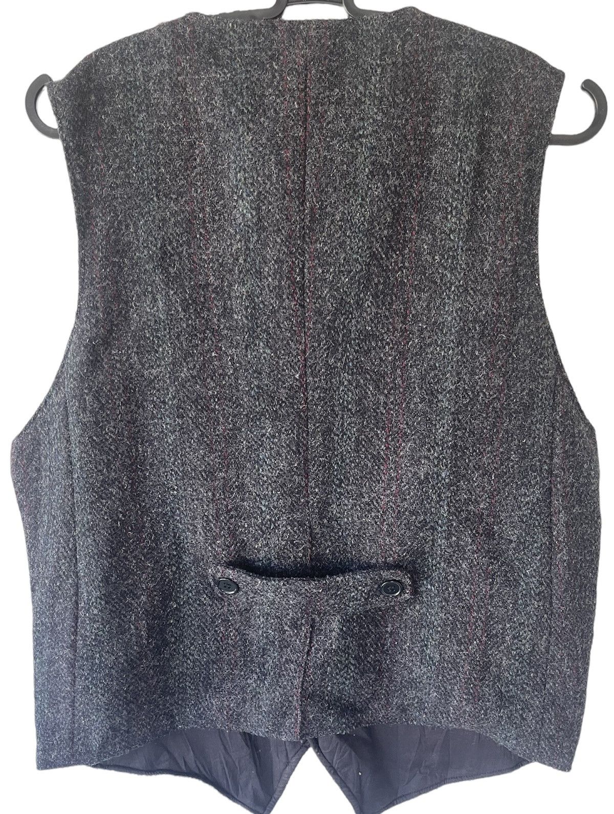 Harris Tweed HARRIS TWEED VEST WOOL SCOTLAND Size 38R - 2 Thumbnail