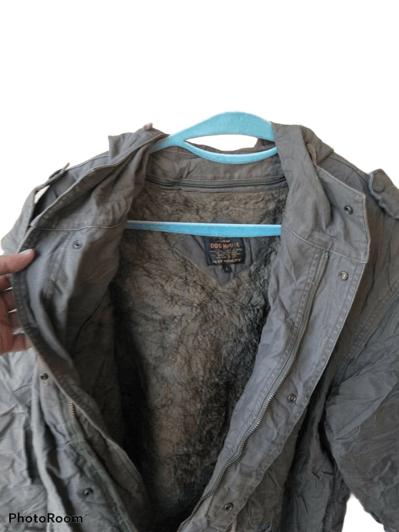 Japanese Brand DOG HOUSE BEST QUALITY ARMY PARKA Size US L / EU 52-54 / 3 - 4 Thumbnail