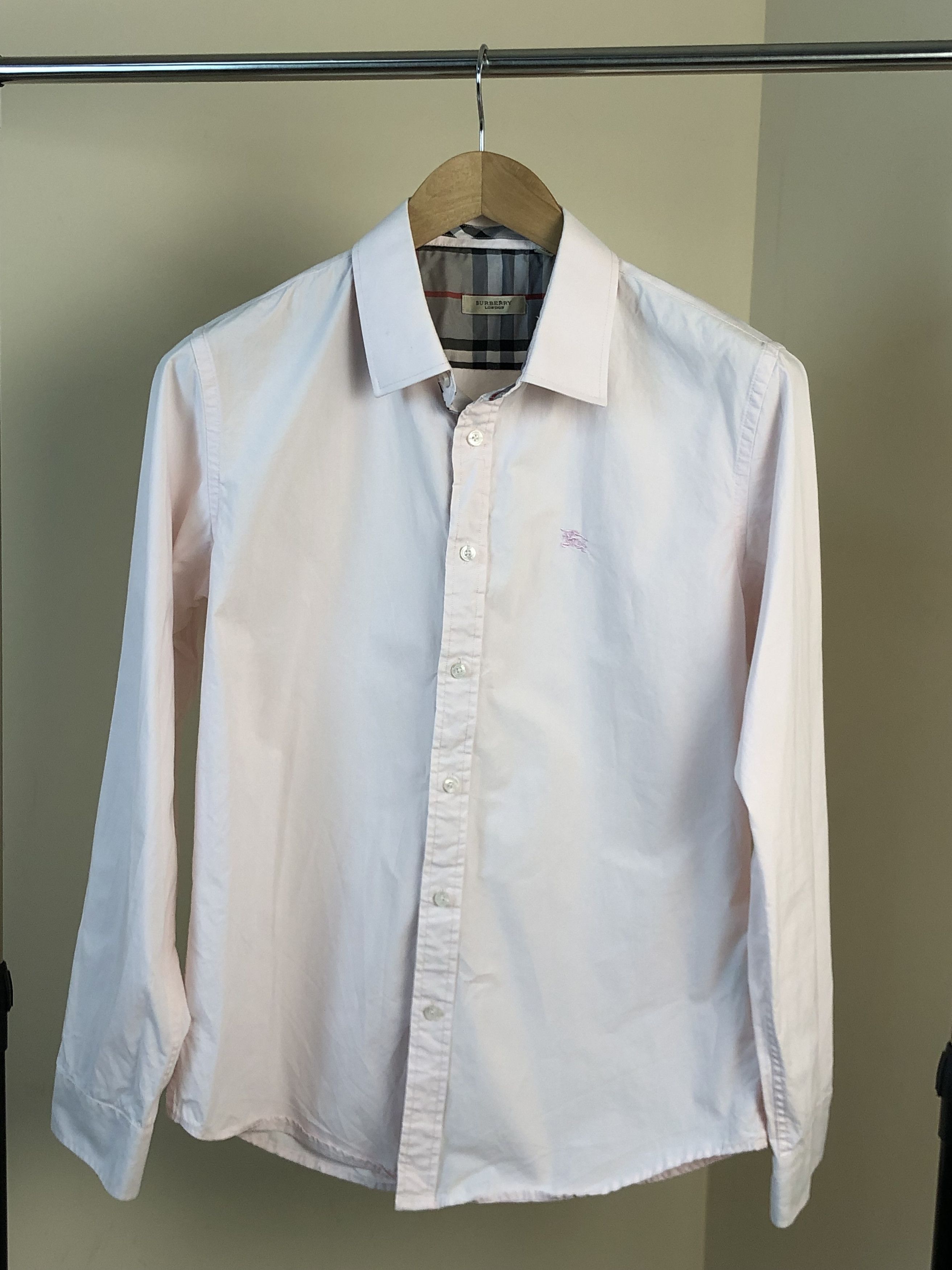 Burberry Burberry nova check white shirt Size US XXL / EU 58 / 5 - 3 Thumbnail