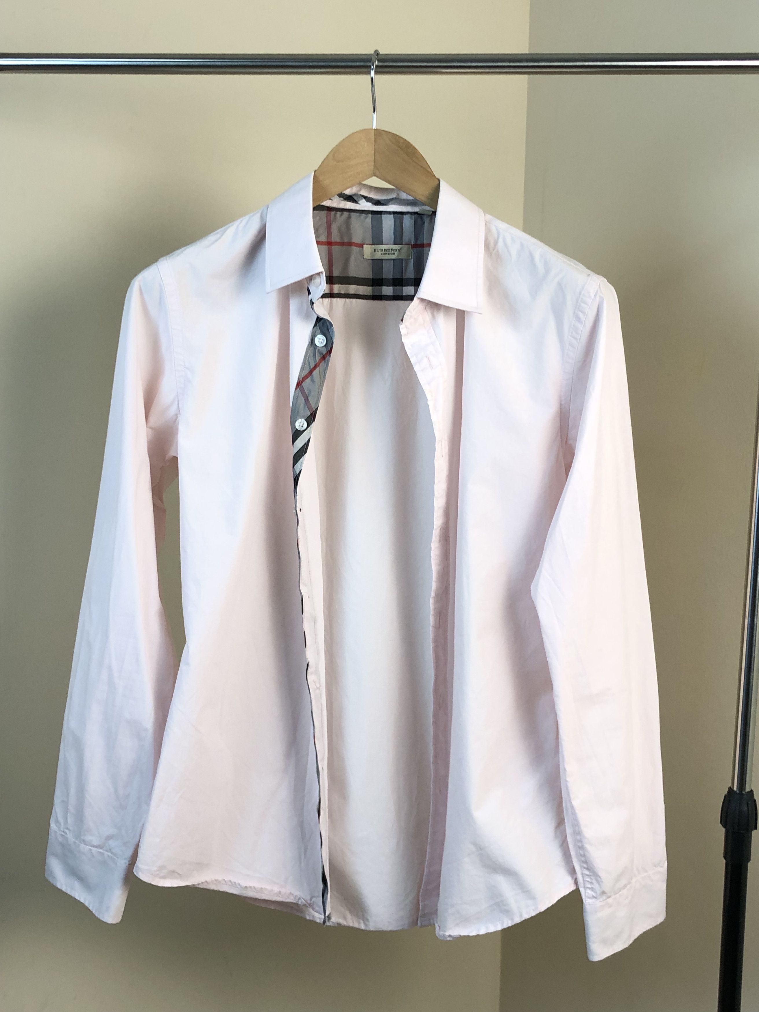 Burberry Burberry nova check white shirt Size US XXL / EU 58 / 5 - 1 Thumbnail