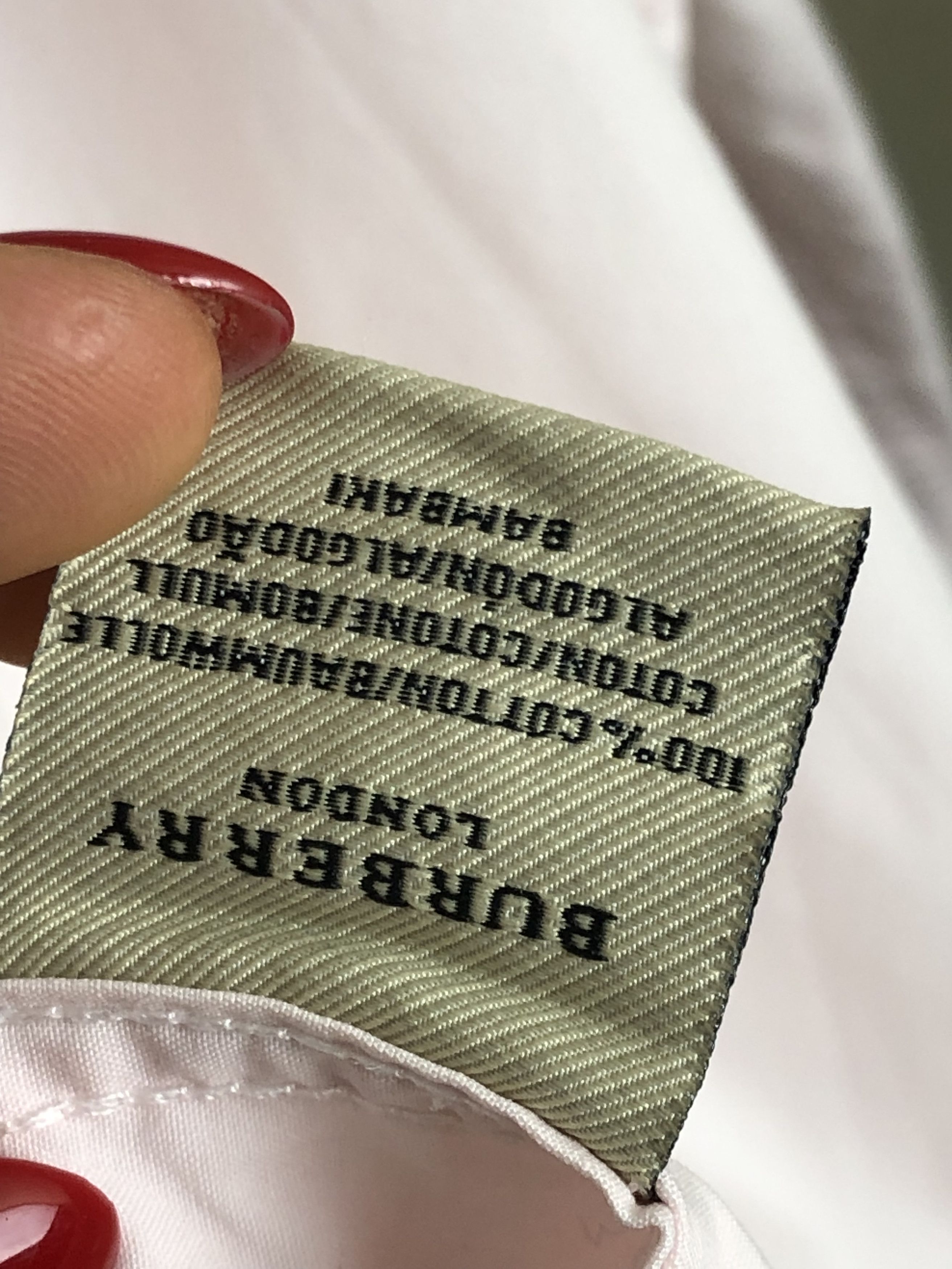 Burberry Burberry nova check white shirt Size US XXL / EU 58 / 5 - 8 Thumbnail