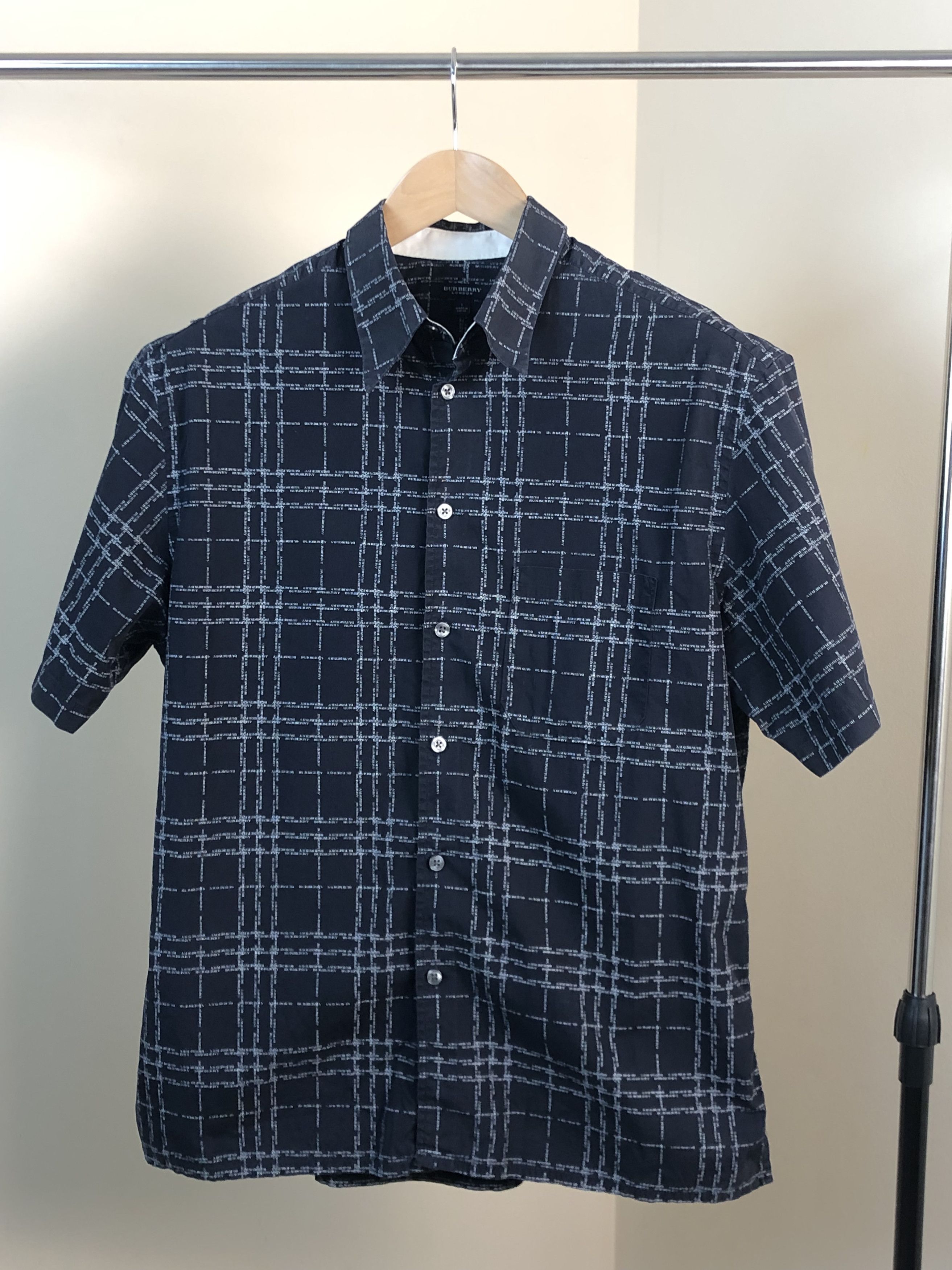 Burberry Extremely rare Burberry monogram Short sleeve shirt Size US M / EU 48-50 / 2 - 2 Thumbnail