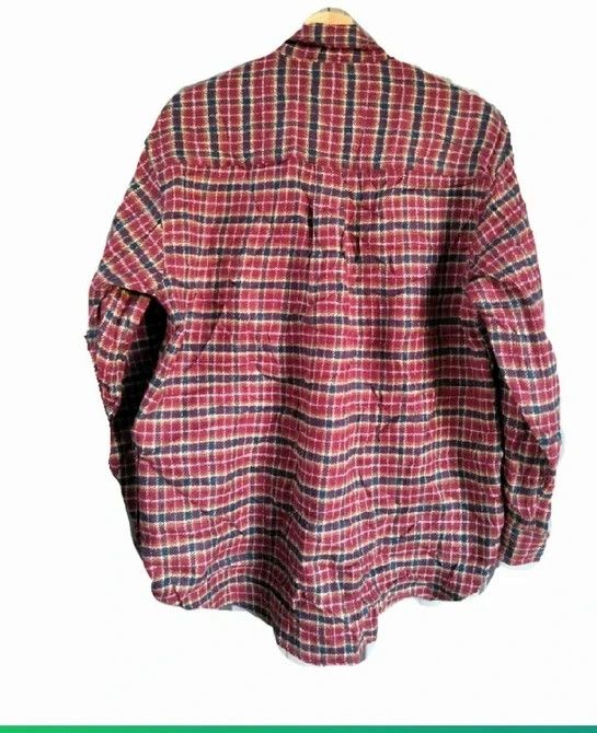 Flannel 💥Rare💥 VINTAGE 90s KANSAI YAMAMOTO FLANNEL Size US M / EU 48-50 / 2 - 2 Thumbnail