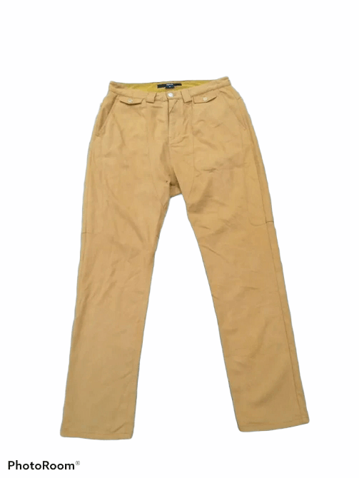 General Idea 🔥 GENERAL IDEA BROWN MINIMALIST CASUAL PANTS Size US 31 - 1 Thumbnail