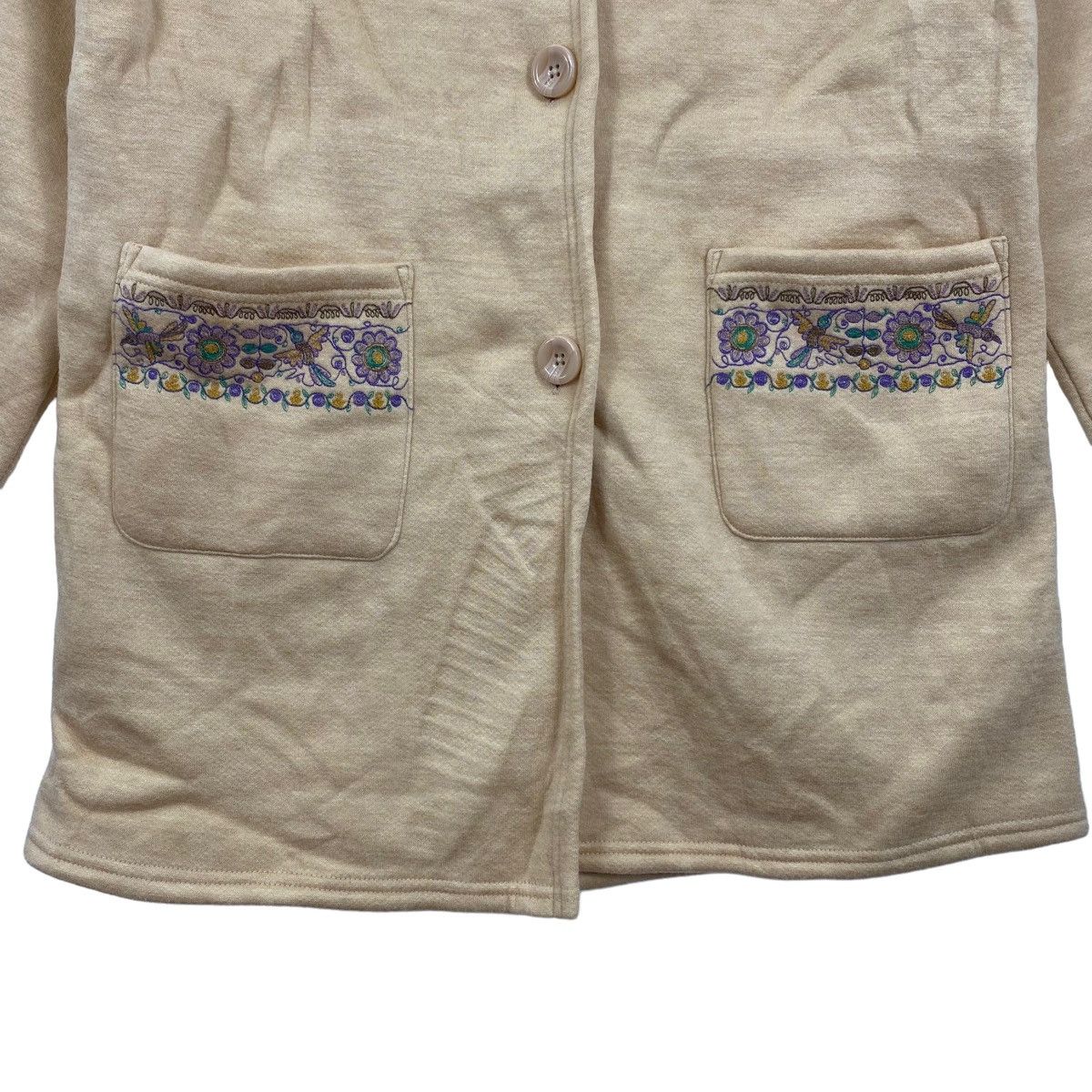 Japanese Brand TITICACA Japanese Brand Fur Inside Hooded Button Up Parka Size M / US 6-8 / IT 42-44 - 3 Thumbnail